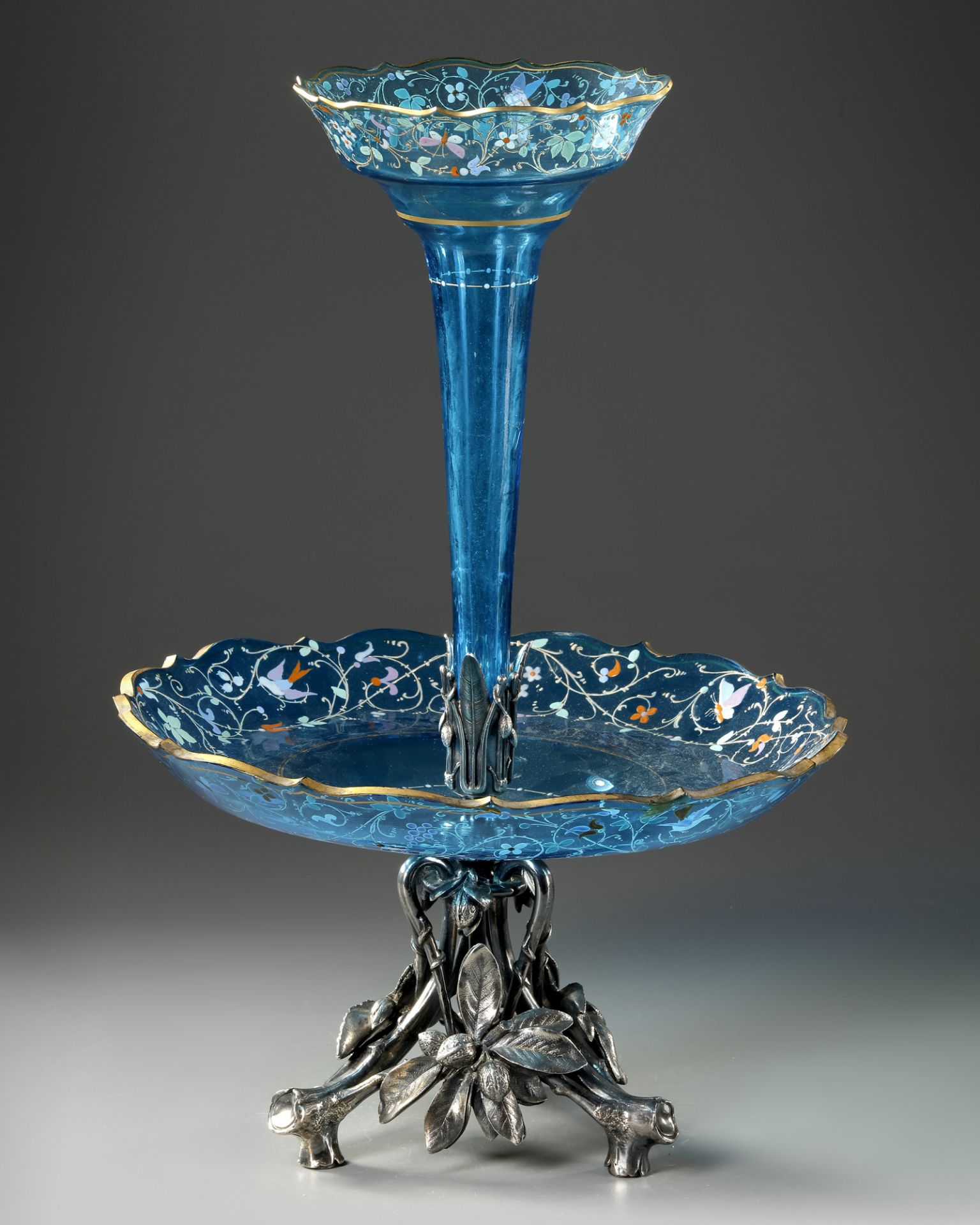 A SOLIFLORE CENTERPIECE, CIRCA 1870 - Image 3 of 4