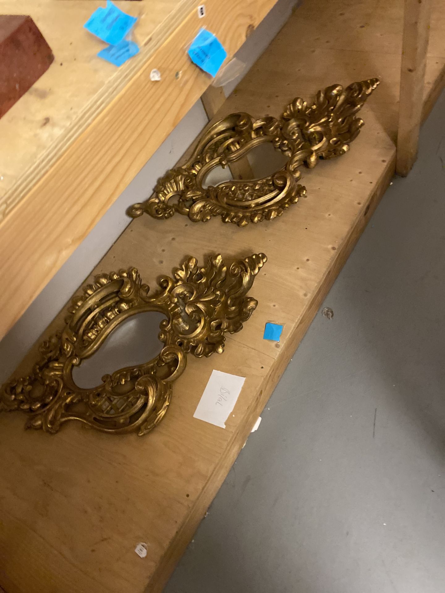 A PAIR OF LOUIS XV STYLE MIRRORS, 19TH CENTURY - Image 2 of 2