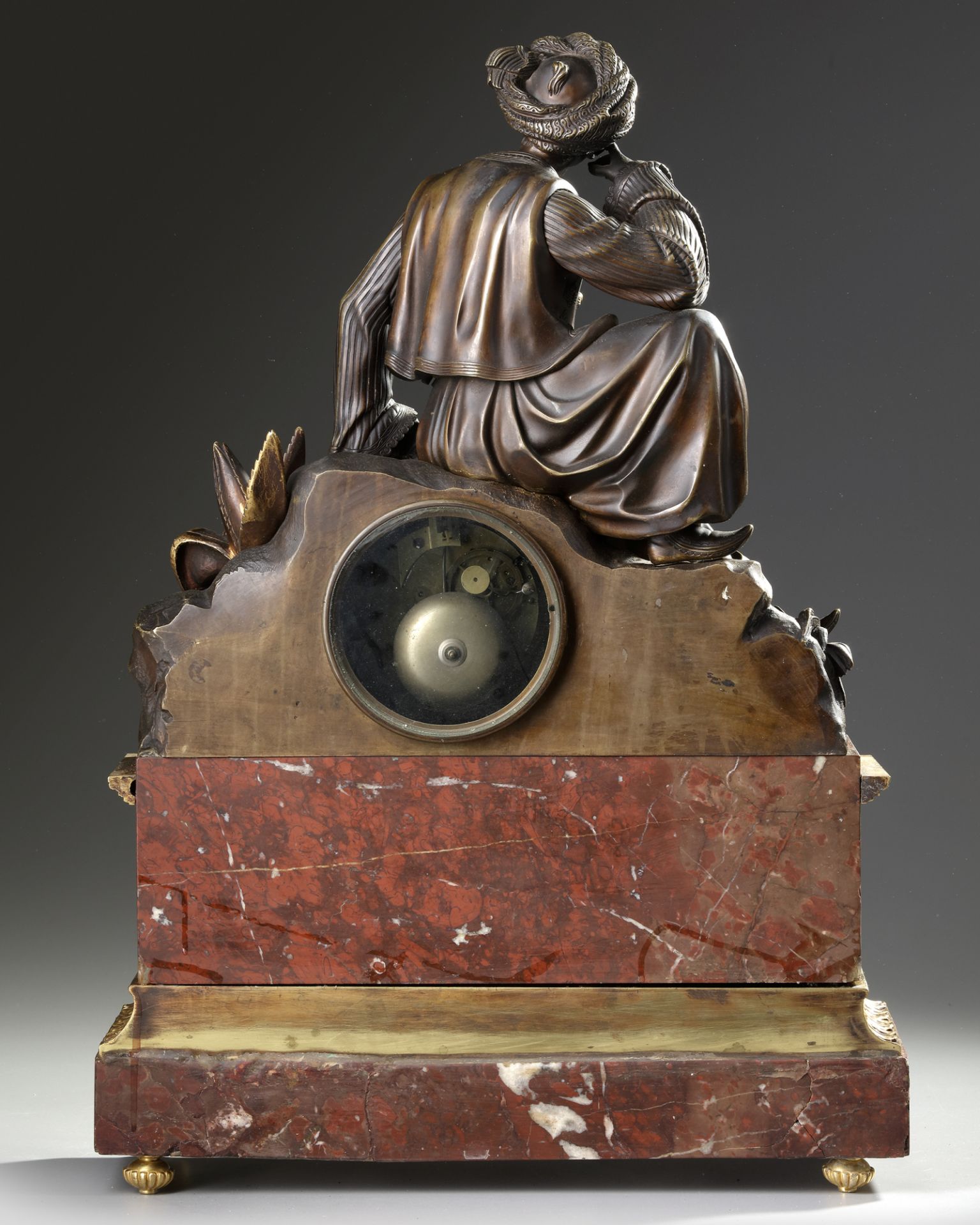 AN ORIENTALIST CLOCK, FRANCE, 19TH CENTURY - Image 3 of 5