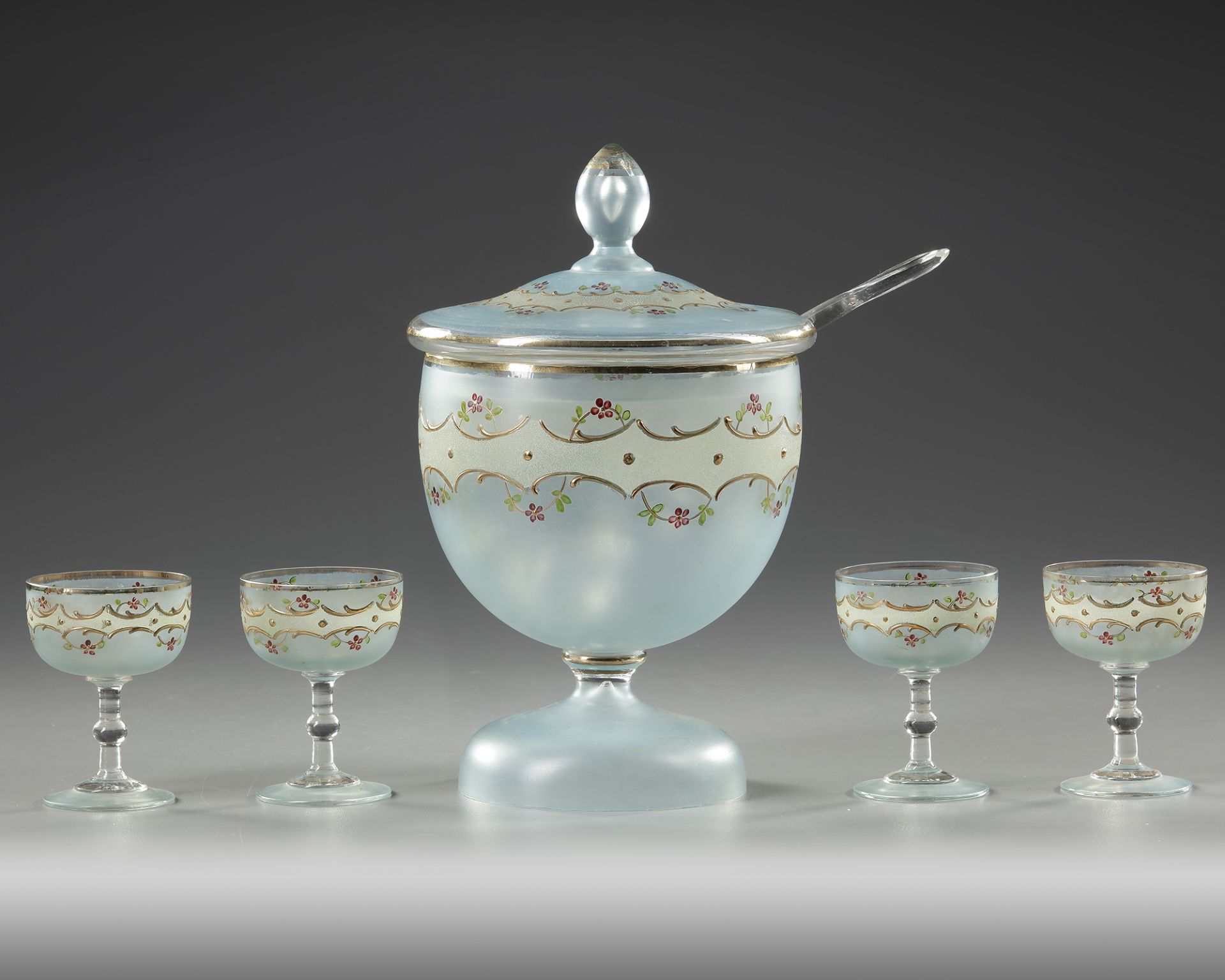 A PUNCH BOWL SET, CIRCA 1950