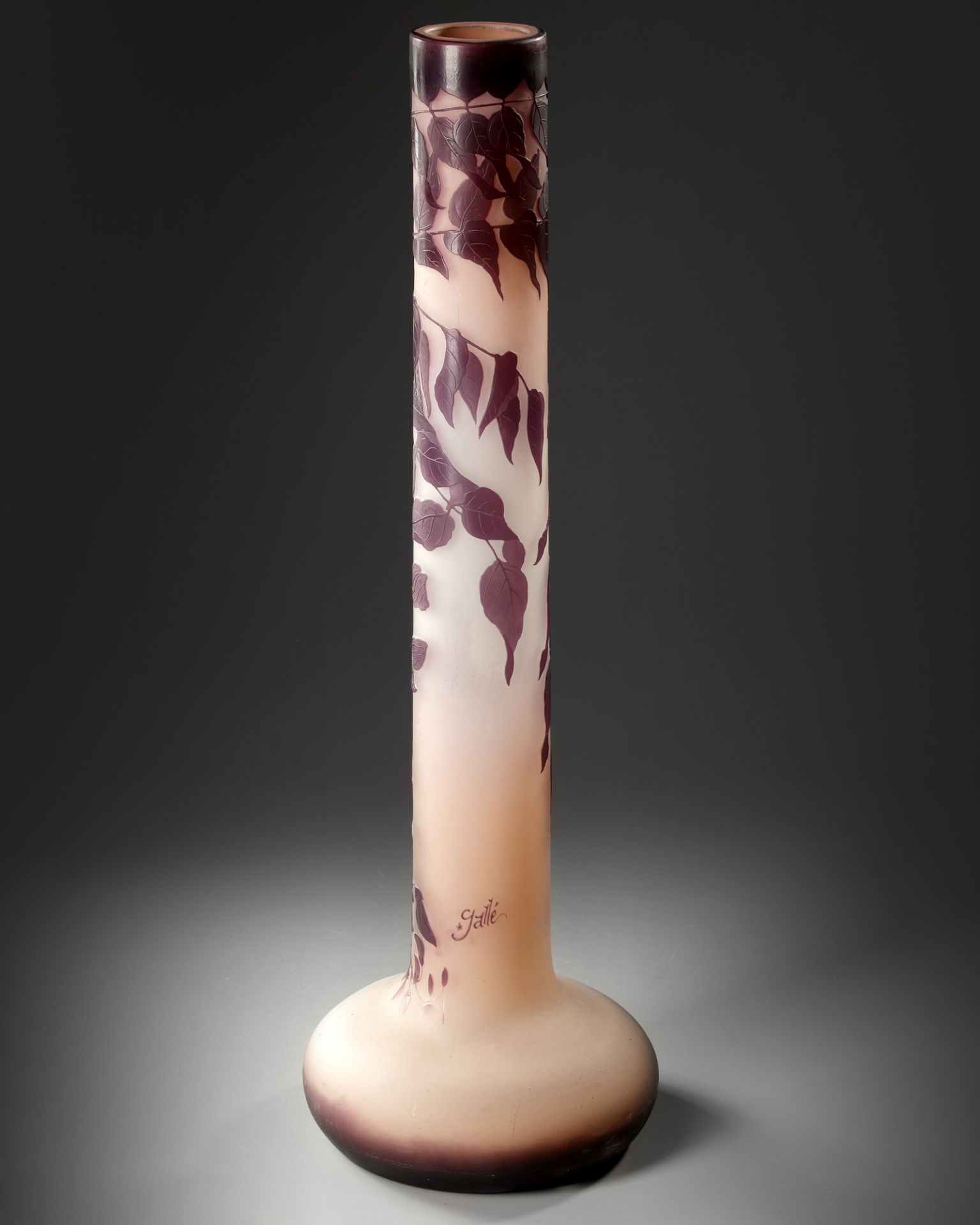 A LARGE ART NOUVEAU VASE, EMILLE GALLE, CIRCA 1900 - Image 2 of 3