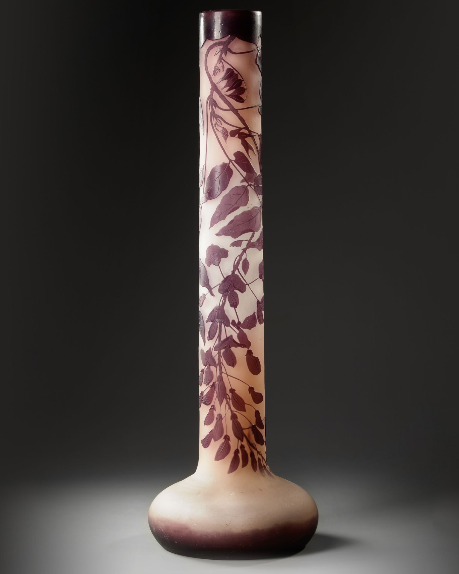 A LARGE ART NOUVEAU VASE, EMILLE GALLE, CIRCA 1900