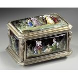 A JEWELRY BOX, FRANCE, LATE 19TH CENTURY