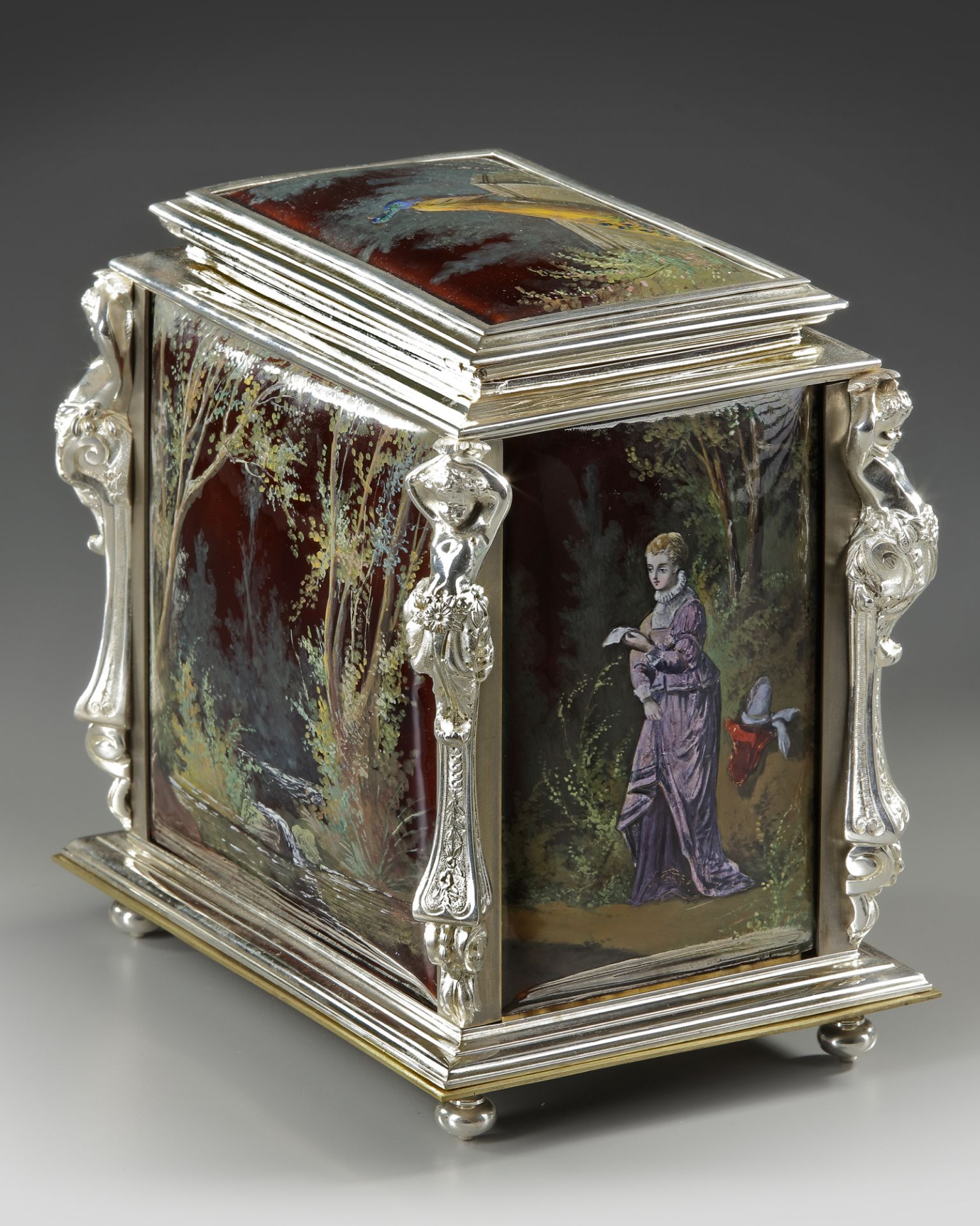 A JEWELRY BOX, FRANCE, LATE 19TH CENTURY - Image 2 of 5
