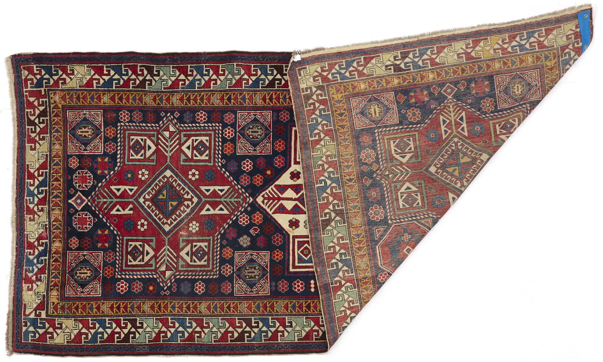 AN AKSTAFA RUG, 19TH CENTURY - Image 2 of 4