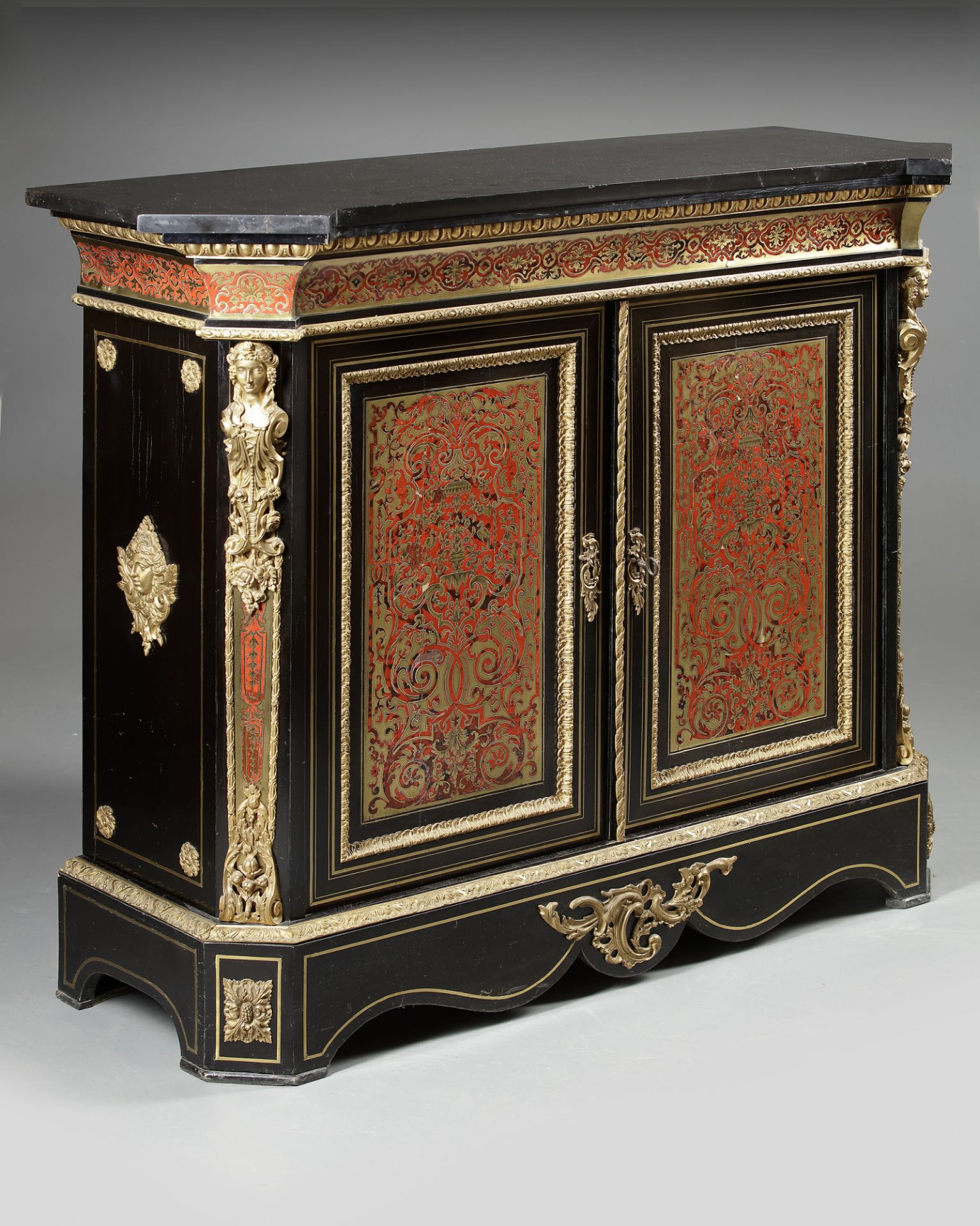 A FRENCH 'BOULE' CABINET, 19TH CENTURY - Image 2 of 3