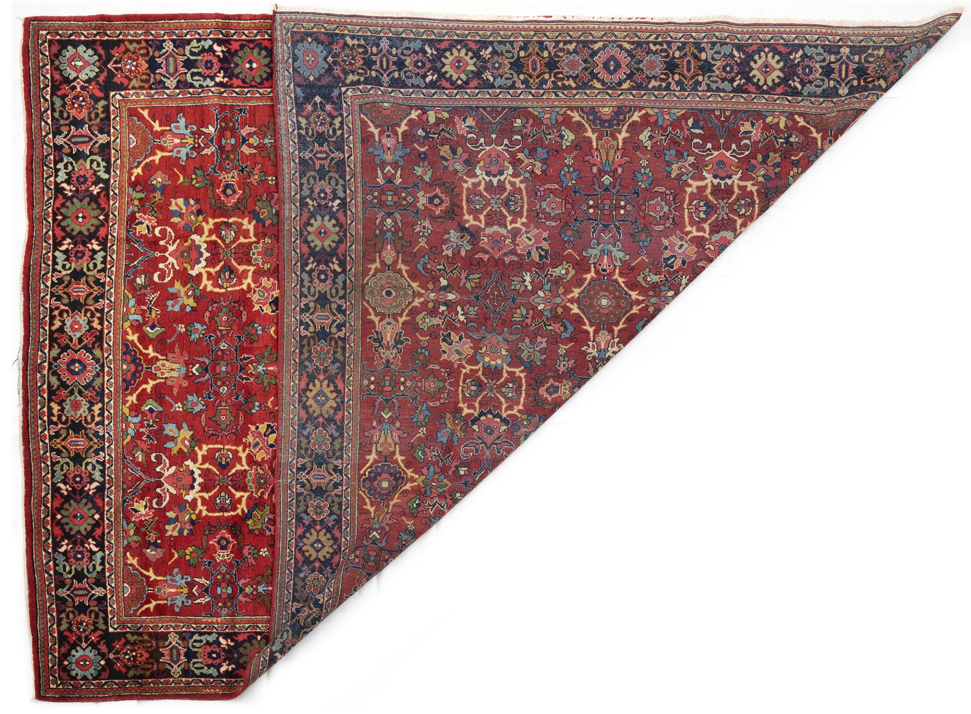 A MAHAL CARPET WITH ALLOVER DESIGN, CIRCA 1910-1920 - Image 3 of 6