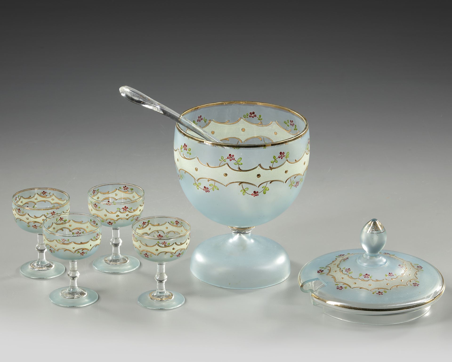 A PUNCH BOWL SET, CIRCA 1950 - Image 2 of 3