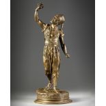 A BRONZE FIGURE, JULES MÈNE, 19TH CENTURY