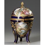 A FRENCH JEWELRY BOX, LATE 19TH CENTURY