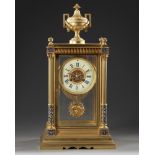 A FRENCH MANTEL CLOCK, CIRCA 1880