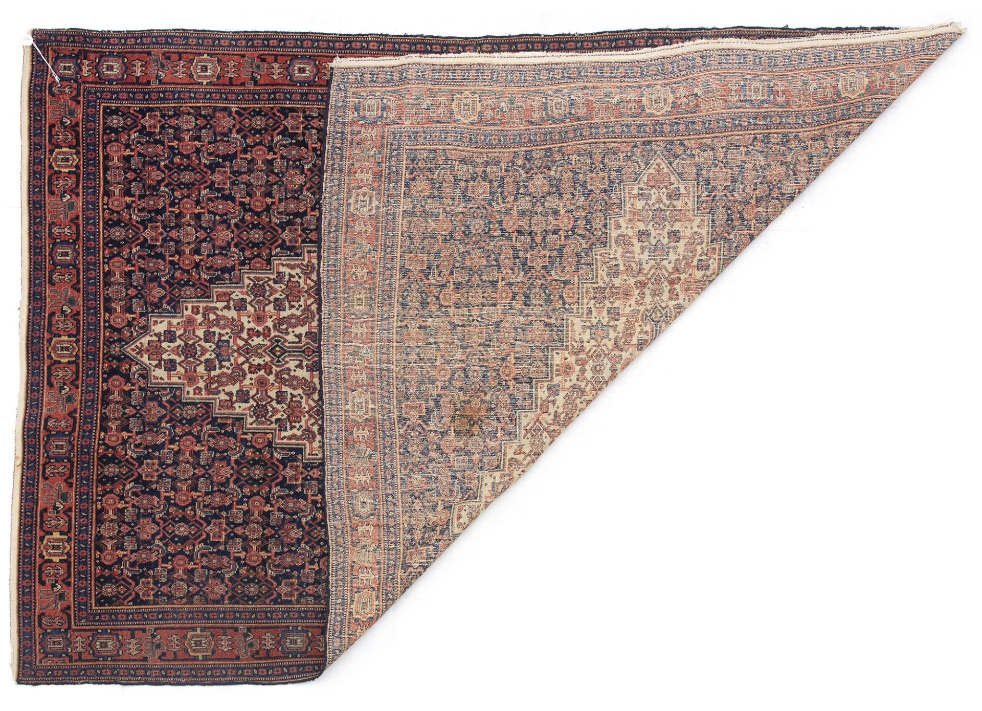 A SENE RUG WITH MAHI DESIGN, 1920 - Image 2 of 3