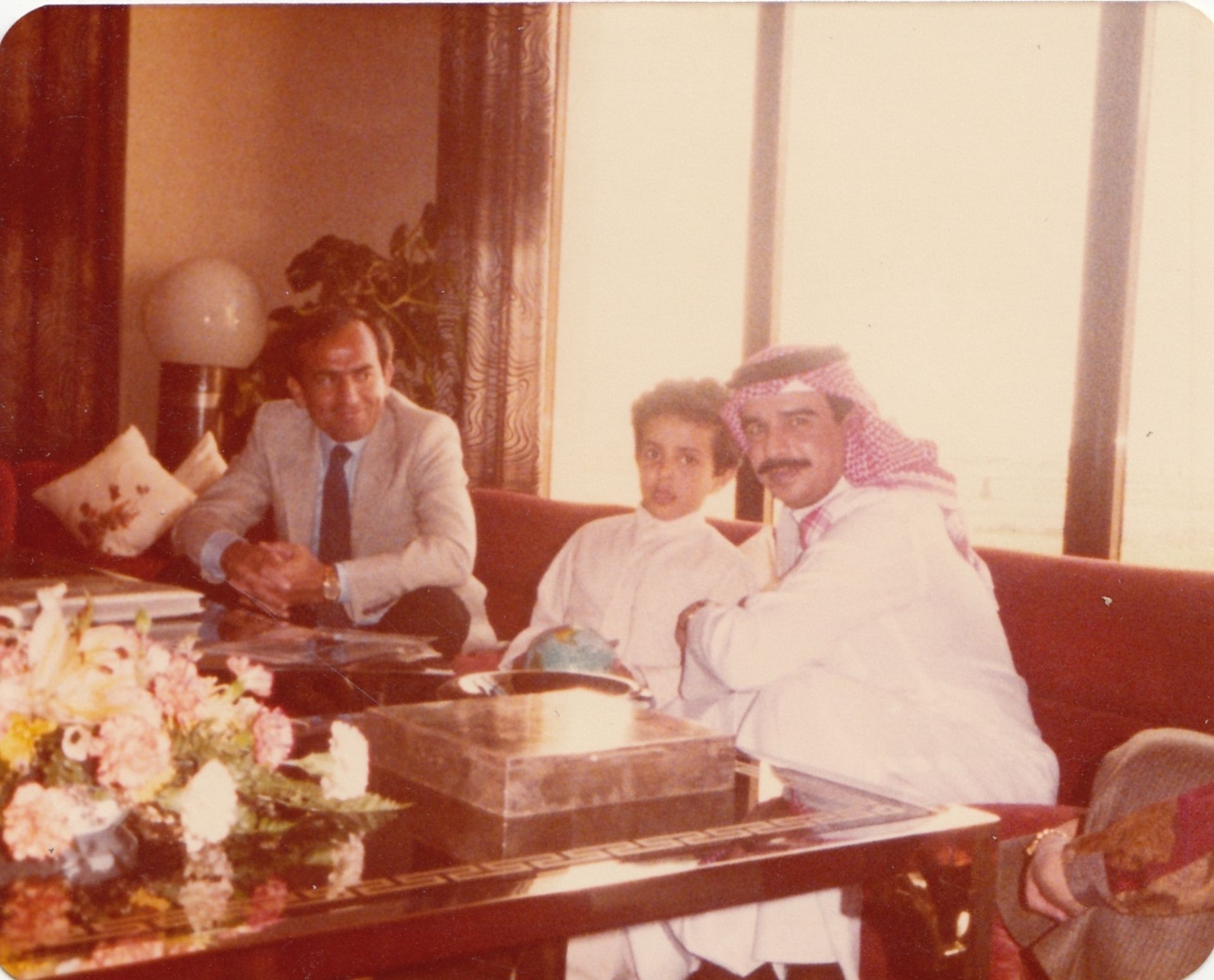 A COLLECTION OF TWELVE PHOTOGRAPHS, AMONG WICH OF THE LATE KING HUSSEIN BIN TALA’S MARRIAGE TO PRINC - Image 4 of 24