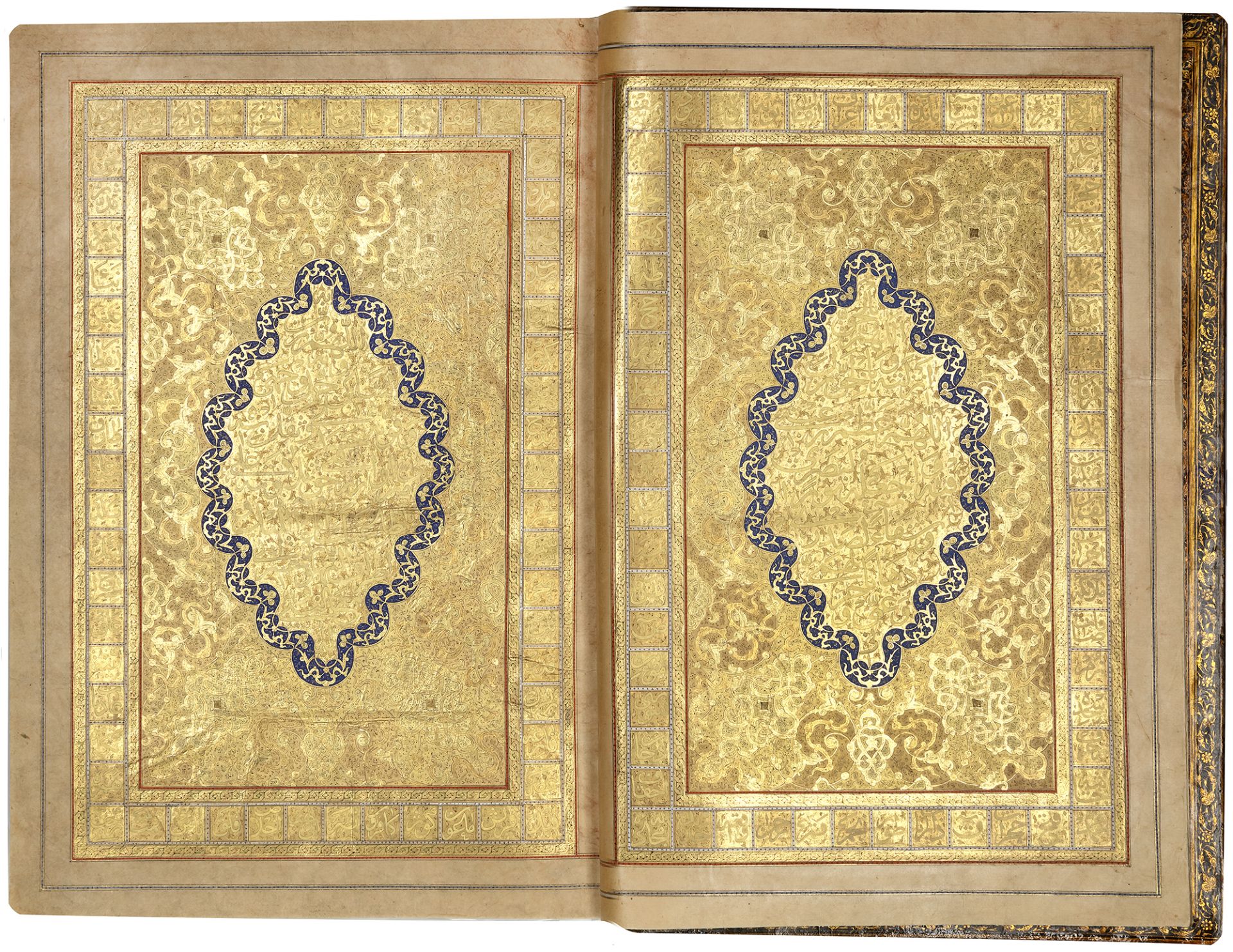 AN EXCEPTIONAL ILLUMINATED SAFAVID QURAN (POSSIBLY SHIRAZ), SECOND HALF 16TH CENTURY, WITH AN ADDITI - Image 4 of 14