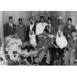 A VERY RARE COLLECTION OF SIX PHOTOS OF PRINCE MANSOUR BIN ABDULAZIZ AL SAUD (THE FIRST SAUDI MINIST