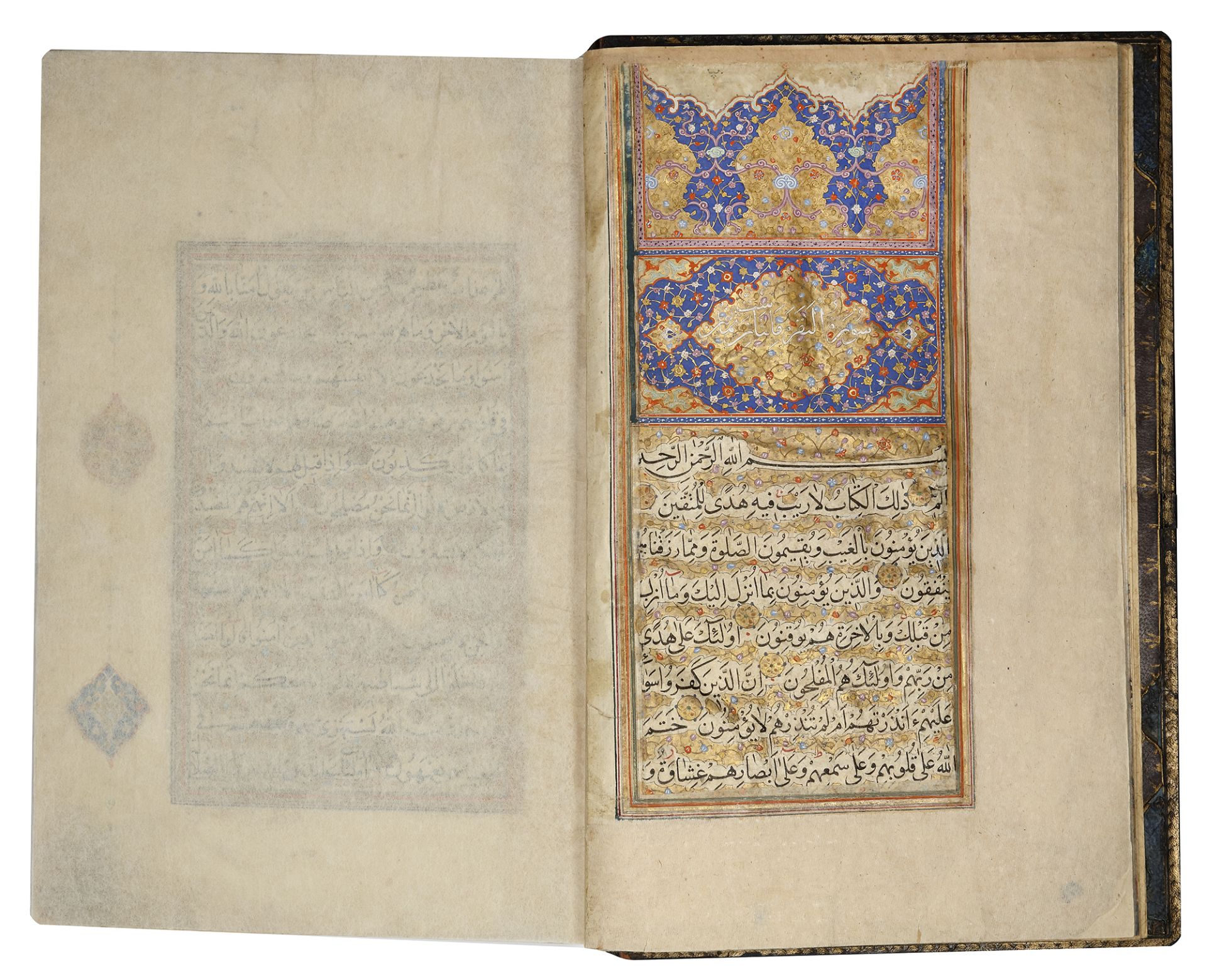 A LARGE ILLUMINATED QURAN, COPIED BY ABDULLAH AL-HUSAYNI, PERSIA, SAFAVID, SHIRAZ, 16TH CENTURY - Image 20 of 21