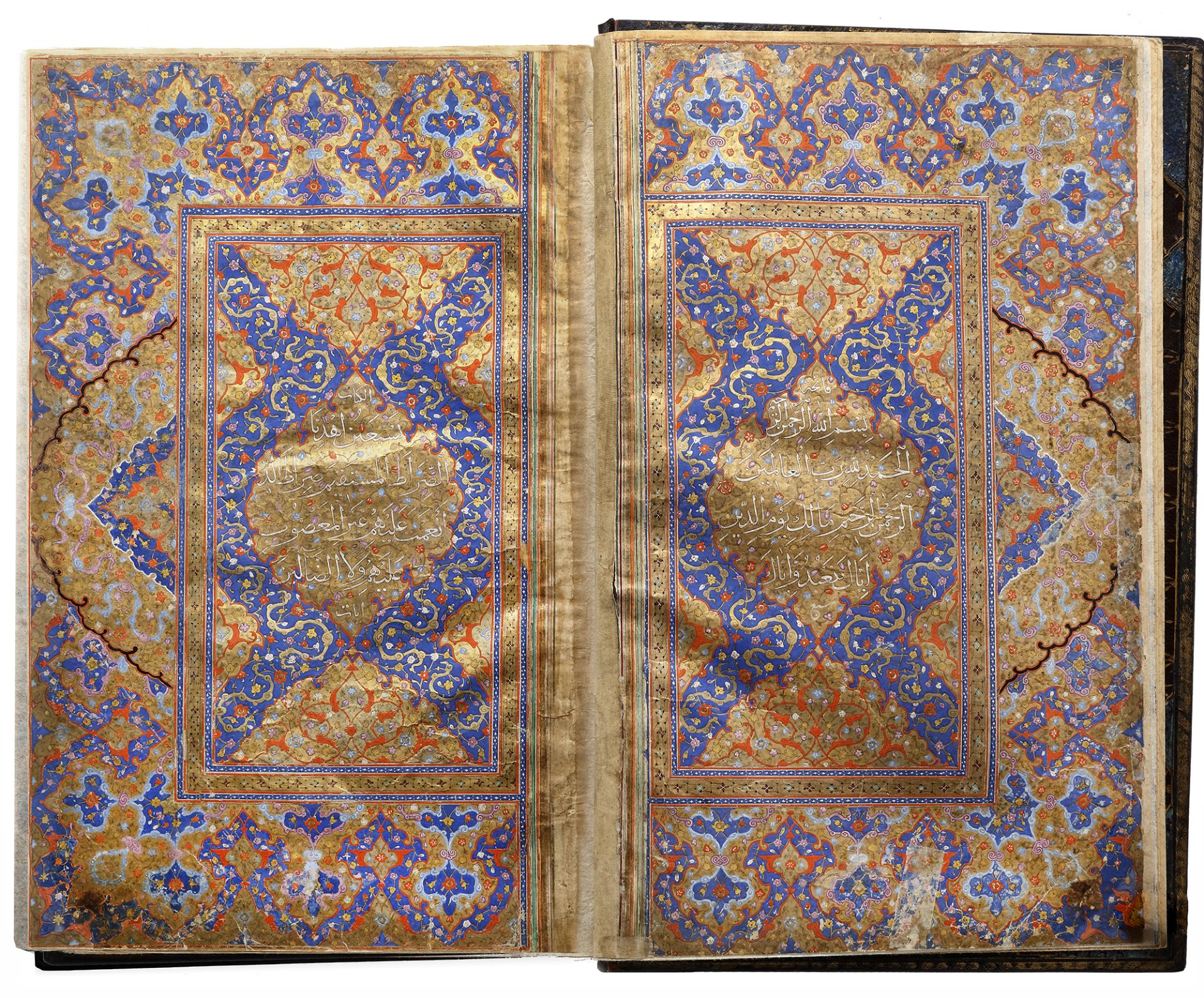 A LARGE ILLUMINATED QURAN, COPIED BY ABDULLAH AL-HUSAYNI, PERSIA, SAFAVID, SHIRAZ, 16TH CENTURY