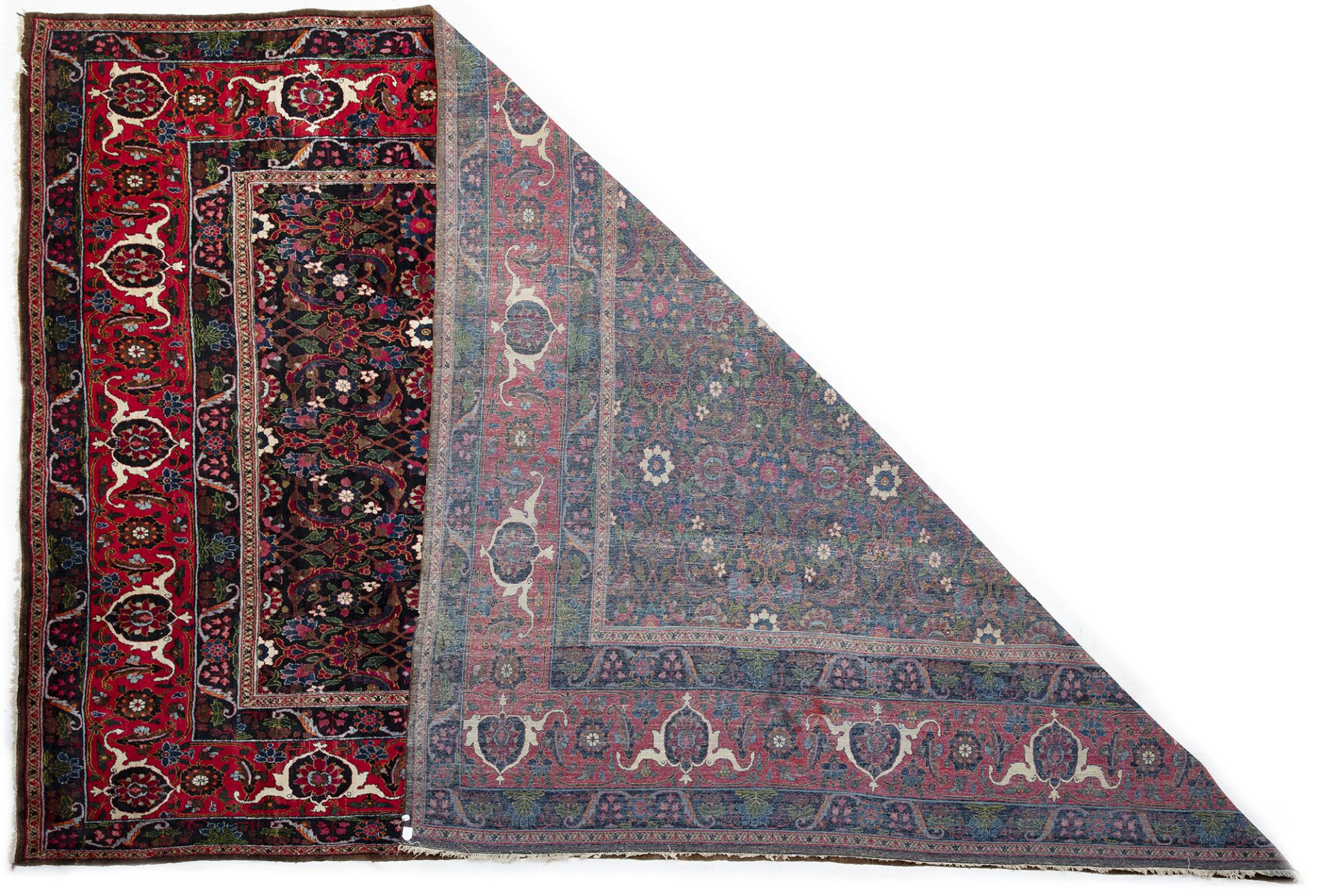 A MASSIVE LARGE KIRMAN CARPET, IRAN, 1900 - Bild 2 aus 2