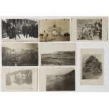 SEVEN POSTCARDS OF MECCA AND MEDINA WITH DIFFERENT SUBJECTS, JAMAL PASHA WITH SHARIF MECCA, THE OTTO