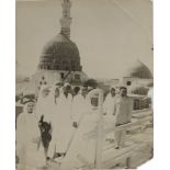 A VERY RARE PHOTOGRAPH OF THE LATE PRESIDENT JAMAL ABDEL NASSER AND ANWAR SADAT, 1955