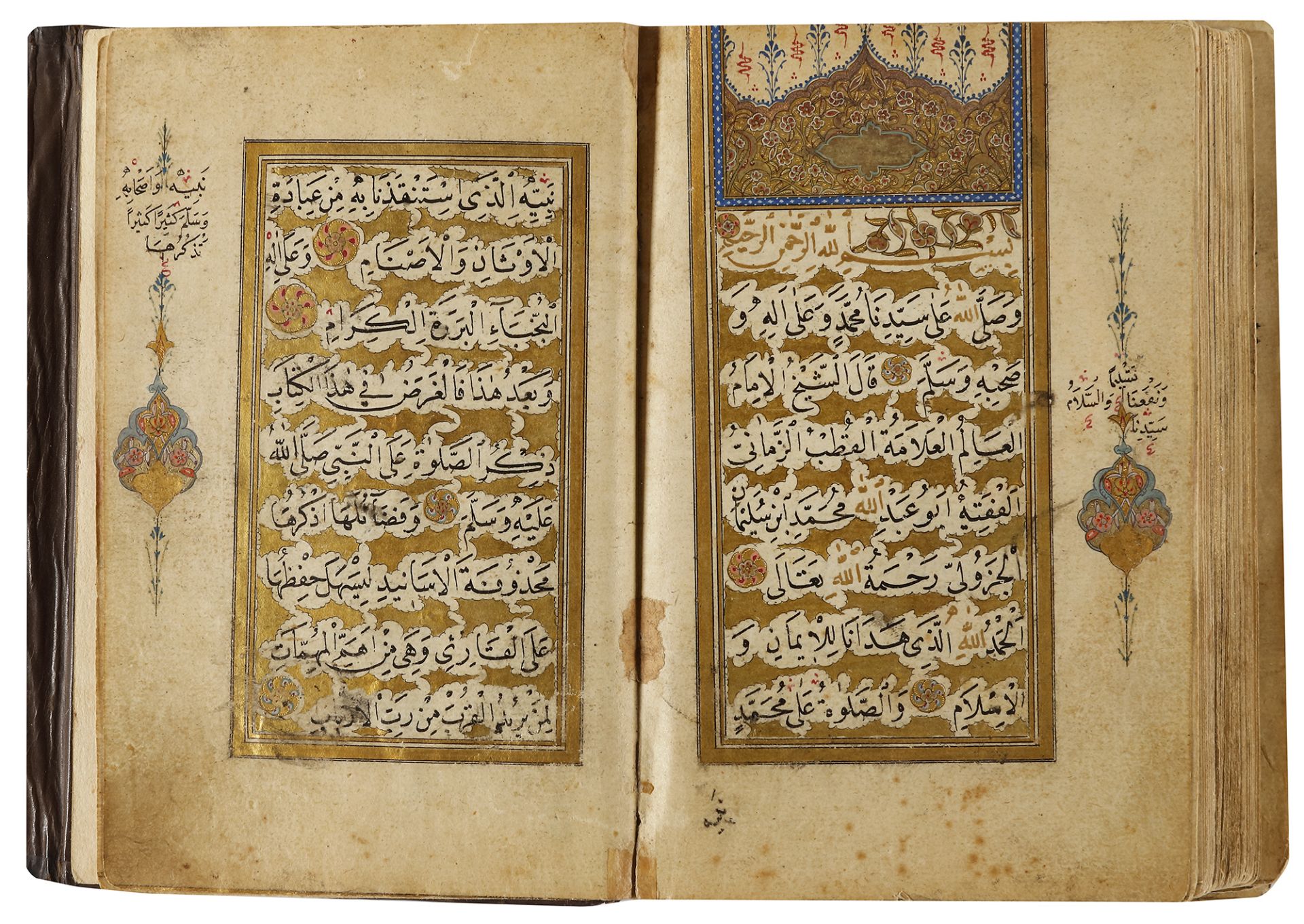 A COLLECTION OF PRAYERS, INCLUDING AN ILLUMINATED DALA IL AL KHAYRAT, TURKEY, OTTOMAN, 18TH CENTURY - Image 8 of 10