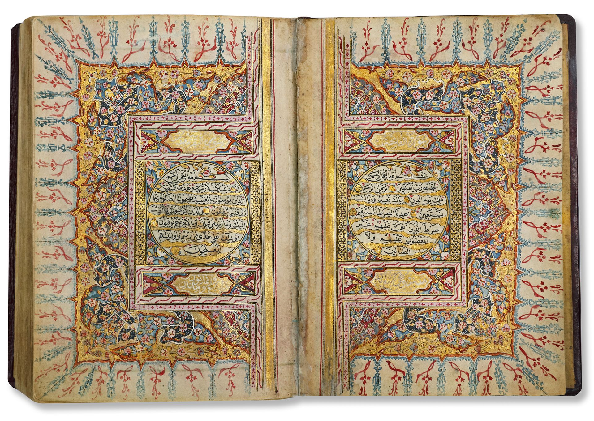 A SMALL ILLUMINATED QURAN, OTTOMAN TURKEY, DATED 22ND SHA'BAN 1249/4TH JANUARY 1834