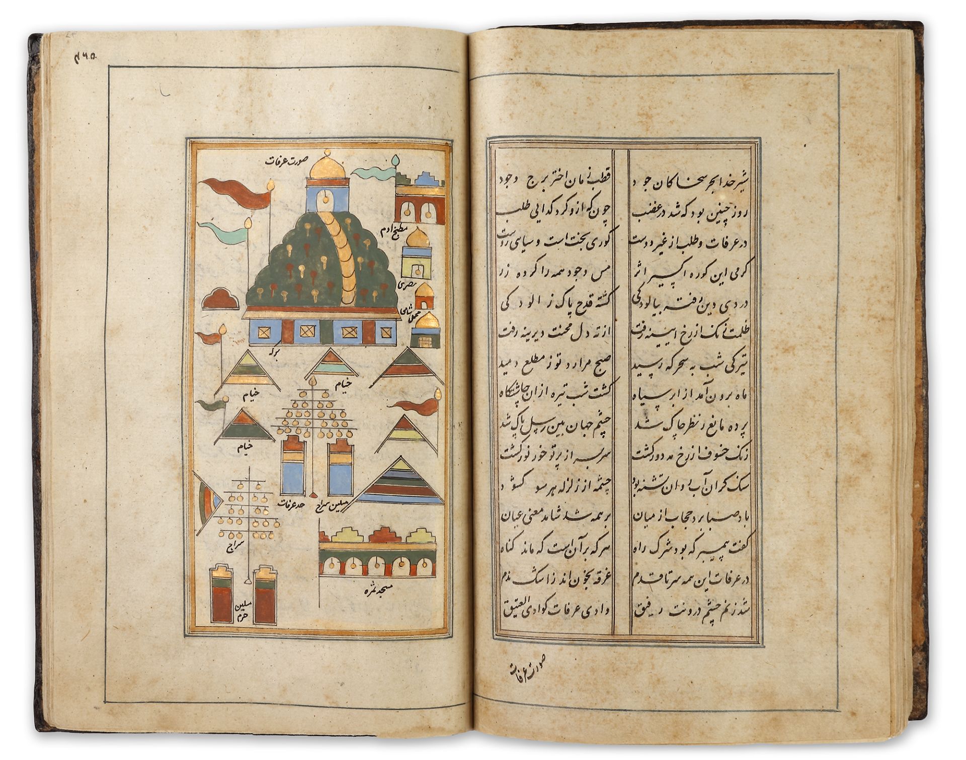 MANUSCRIPT, MUHYI AL-DIN LARI (d.1526-27), FUTUH AL-HARAMAYN, PERSIA, 18TH CENTURY - Image 16 of 22