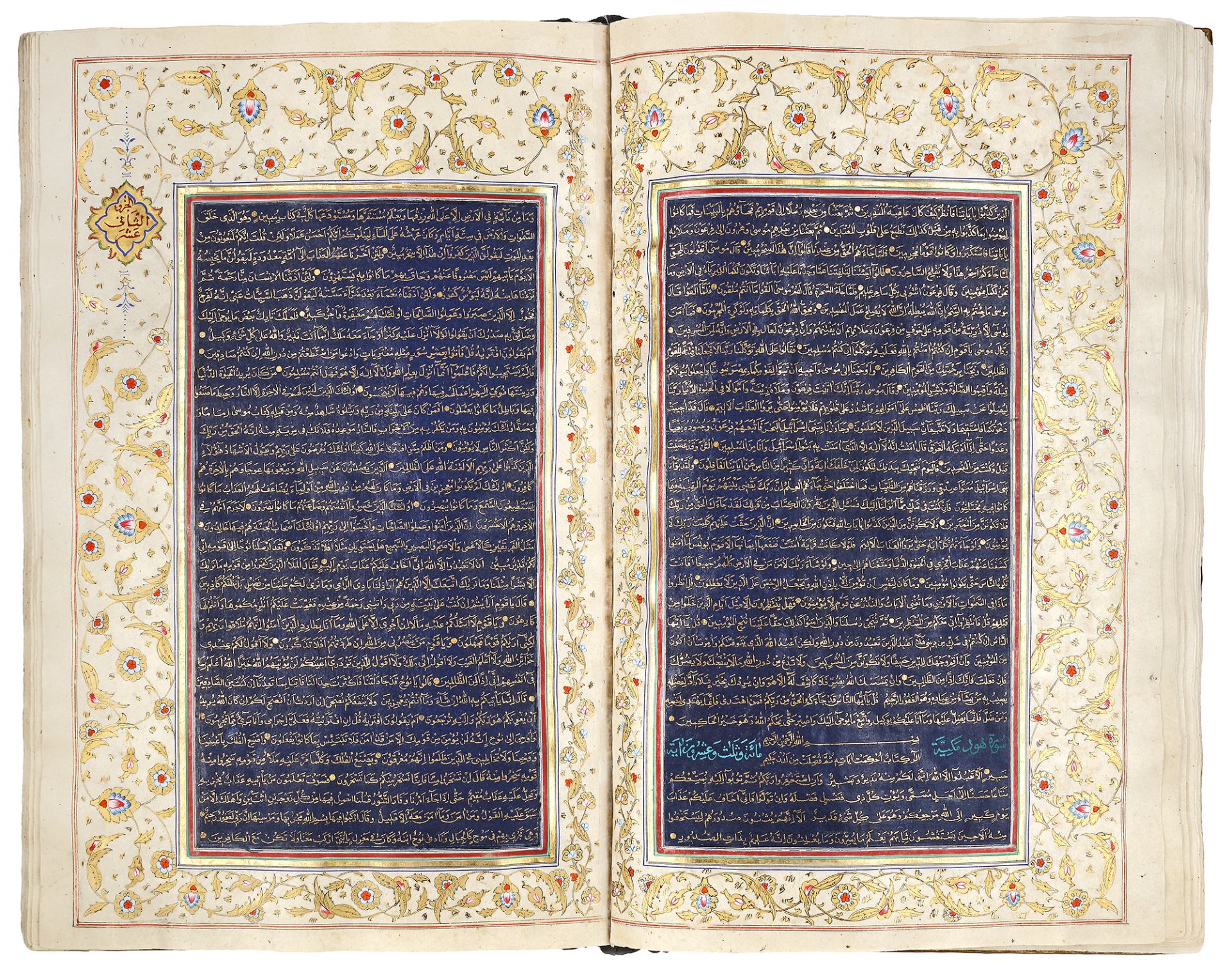 AN ILLUMINATED QURAN, PERSIA, LATE 19TH-EARLY 20TH CENTURY - Image 21 of 27
