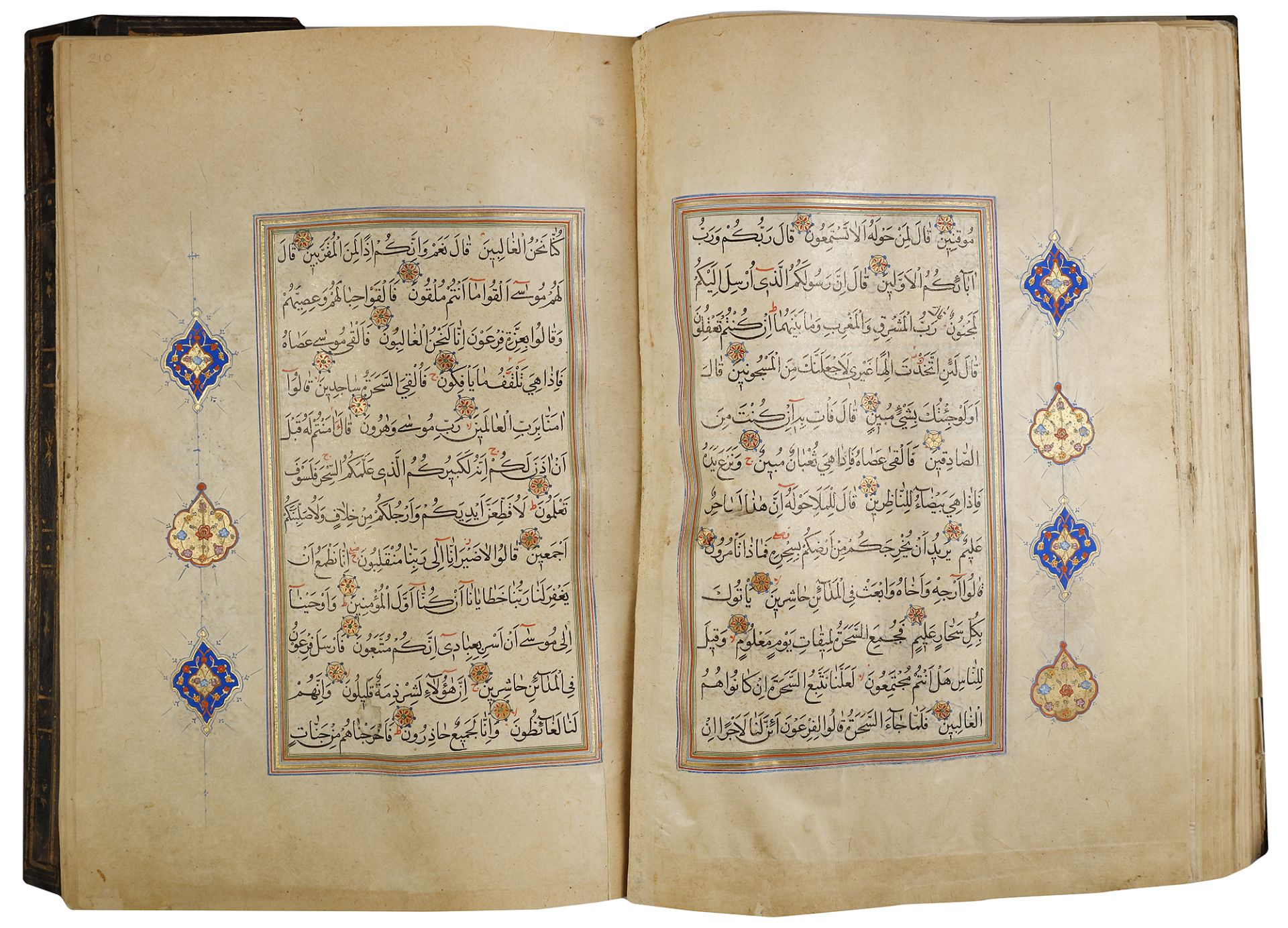 A LARGE ILLUMINATED QURAN, COPIED BY 'ALA'-AL-DIN MUHAMMAD AL-TABRIZI SAFAVID, PERSIA, 16TH CENT - Image 13 of 26