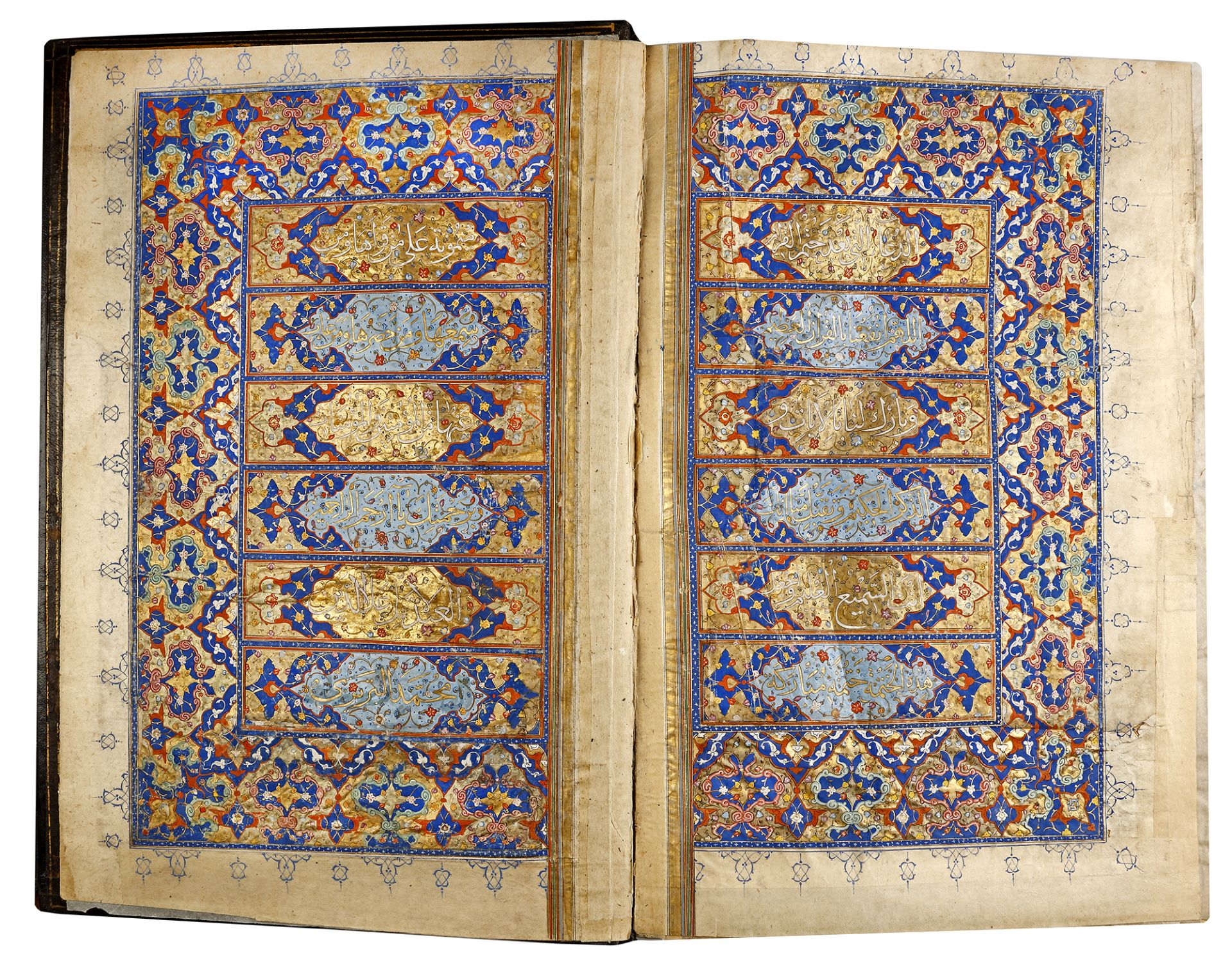 A LARGE ILLUMINATED QURAN, COPIED BY 'ALA'-AL-DIN MUHAMMAD AL-TABRIZI SAFAVID, PERSIA, 16TH CENT - Image 23 of 26