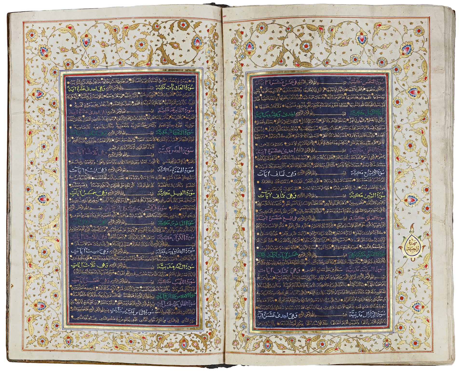 AN ILLUMINATED QURAN, PERSIA, LATE 19TH-EARLY 20TH CENTURY - Image 27 of 27