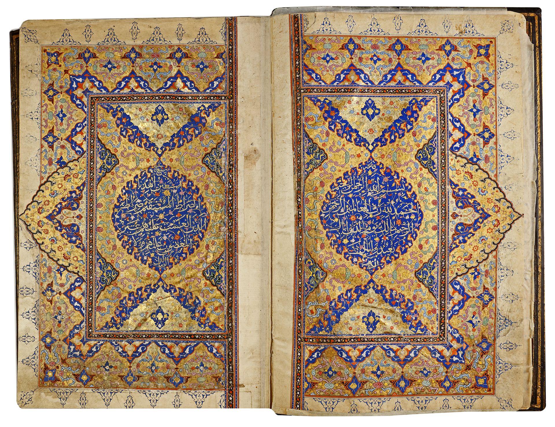 A LARGE ILLUMINATED QURAN, COPIED BY 'ALA'-AL-DIN MUHAMMAD AL-TABRIZI SAFAVID, PERSIA, 16TH CENT - Image 6 of 26