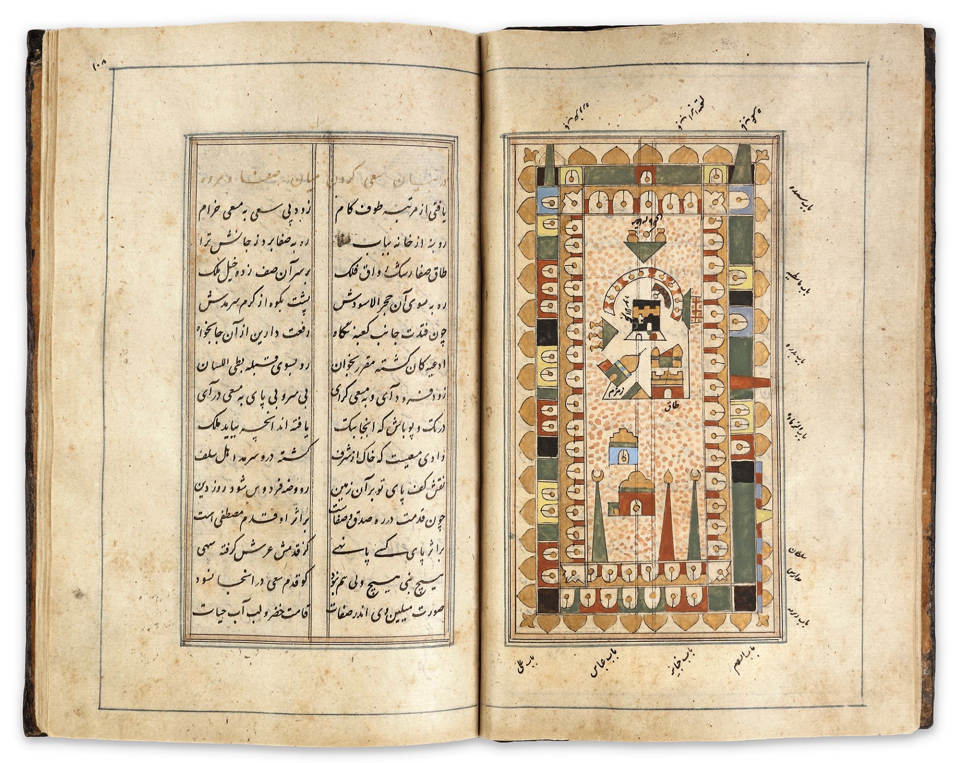 MANUSCRIPT, MUHYI AL-DIN LARI (d.1526-27), FUTUH AL-HARAMAYN, PERSIA, 18TH CENTURY