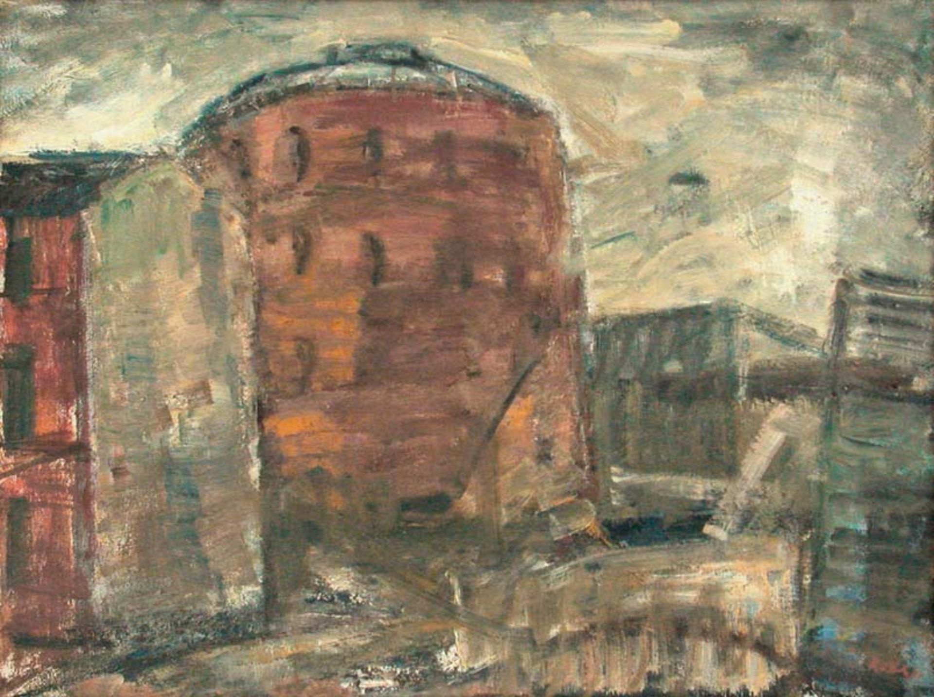 Böttcher, Manfred. Gasometer