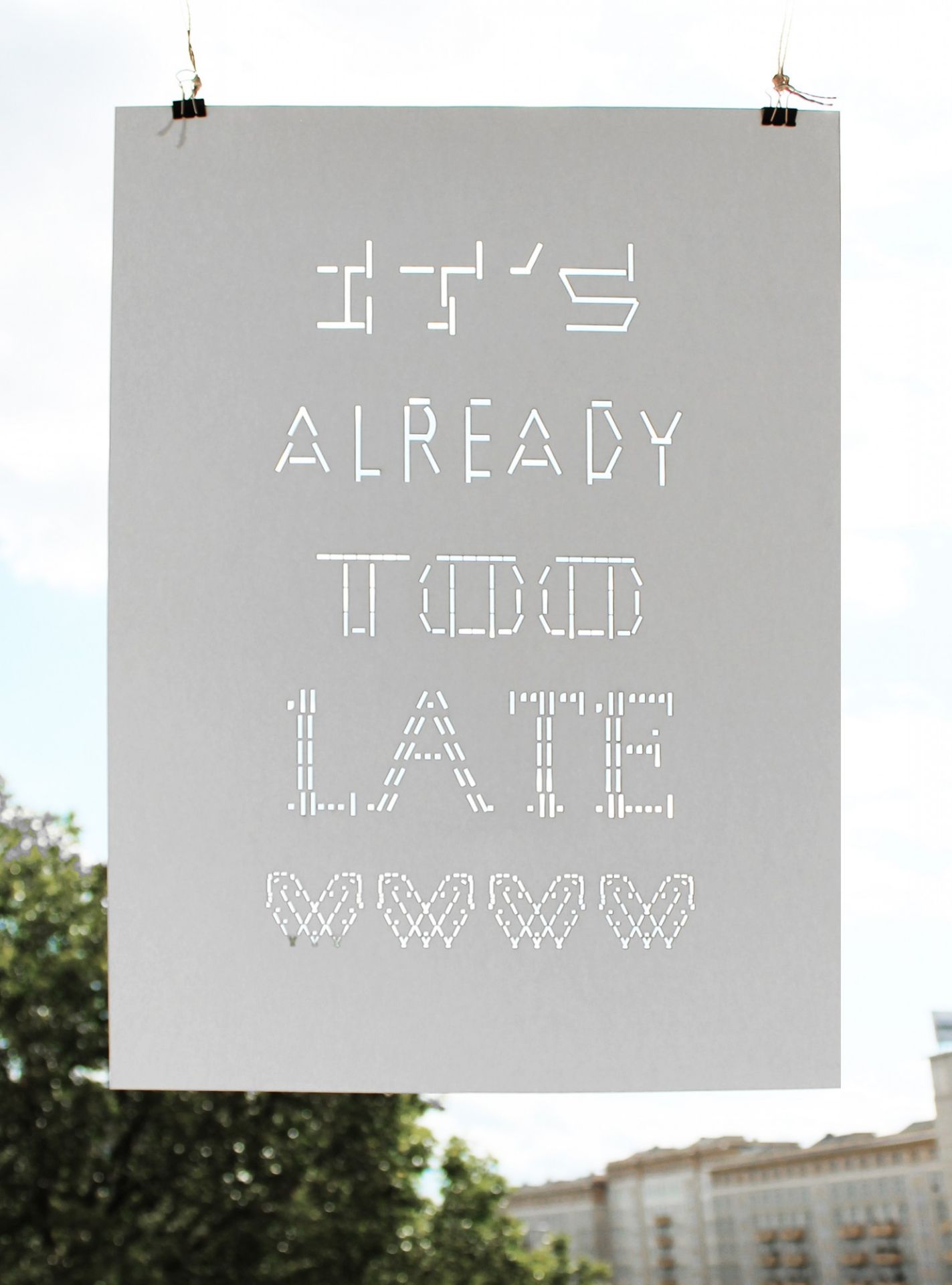 Lars Harmsen: »It’s already too late« (2021)