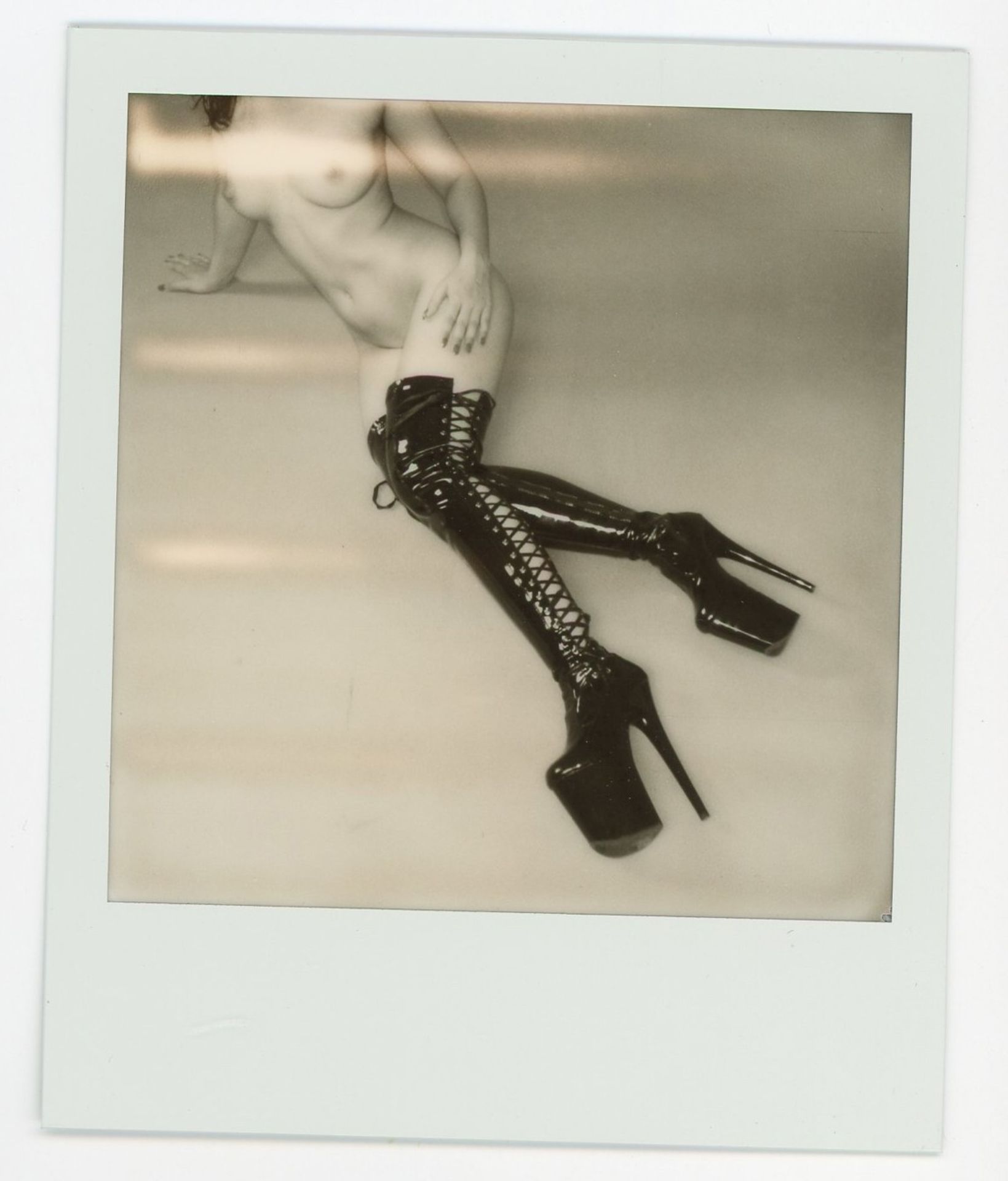 Carys Huws for Berlin Strippers Collective: Sluts Against the Machine– Set of 5 Polaroids (2020)