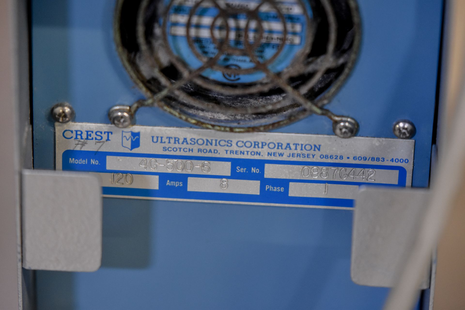 Crest Ultrasonics Genesis Generator Model # 4G-500-6 - Image 2 of 2
