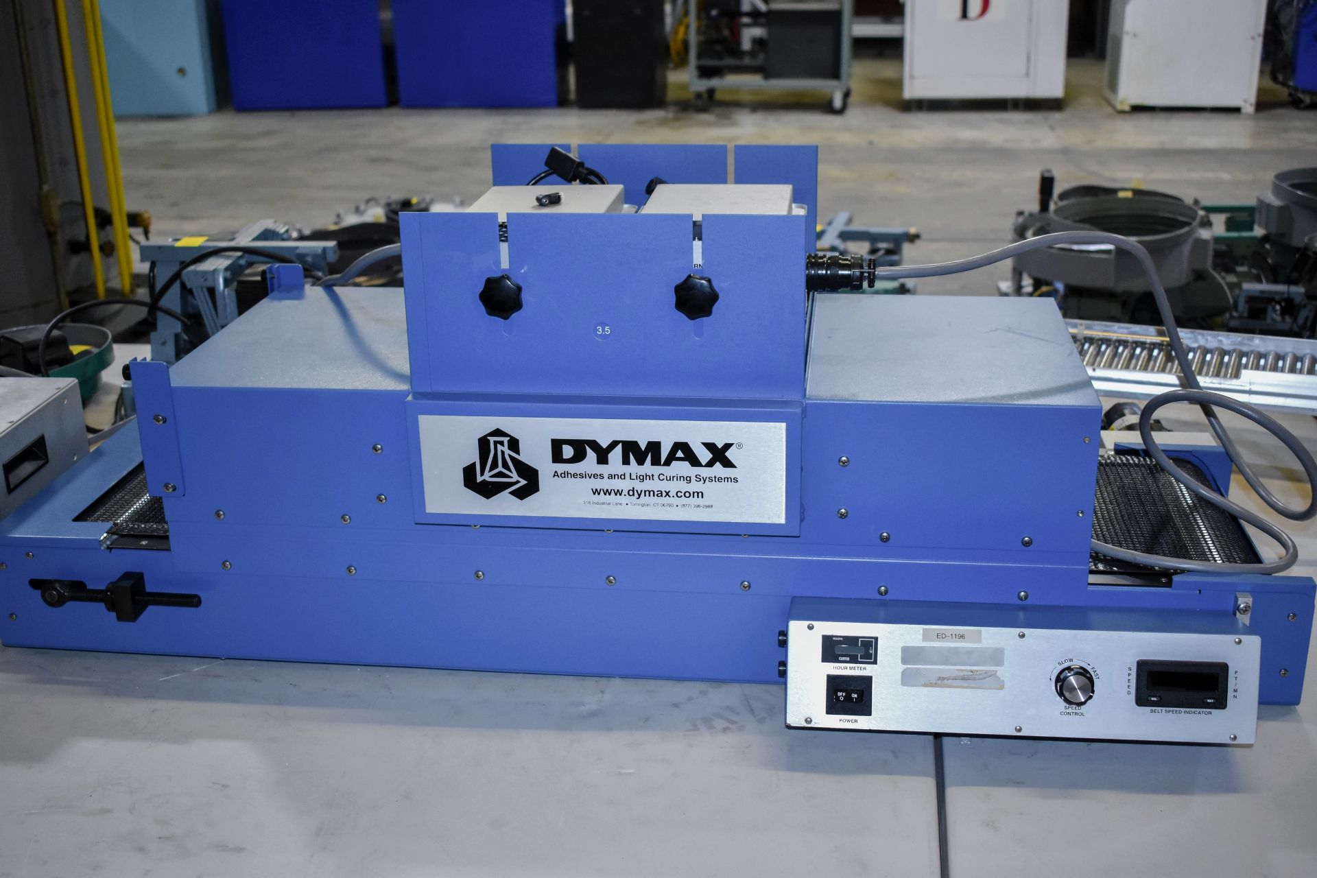 Dymax UVCS-D5 Light Curing System For Adhesives 2 Controllers And Lights