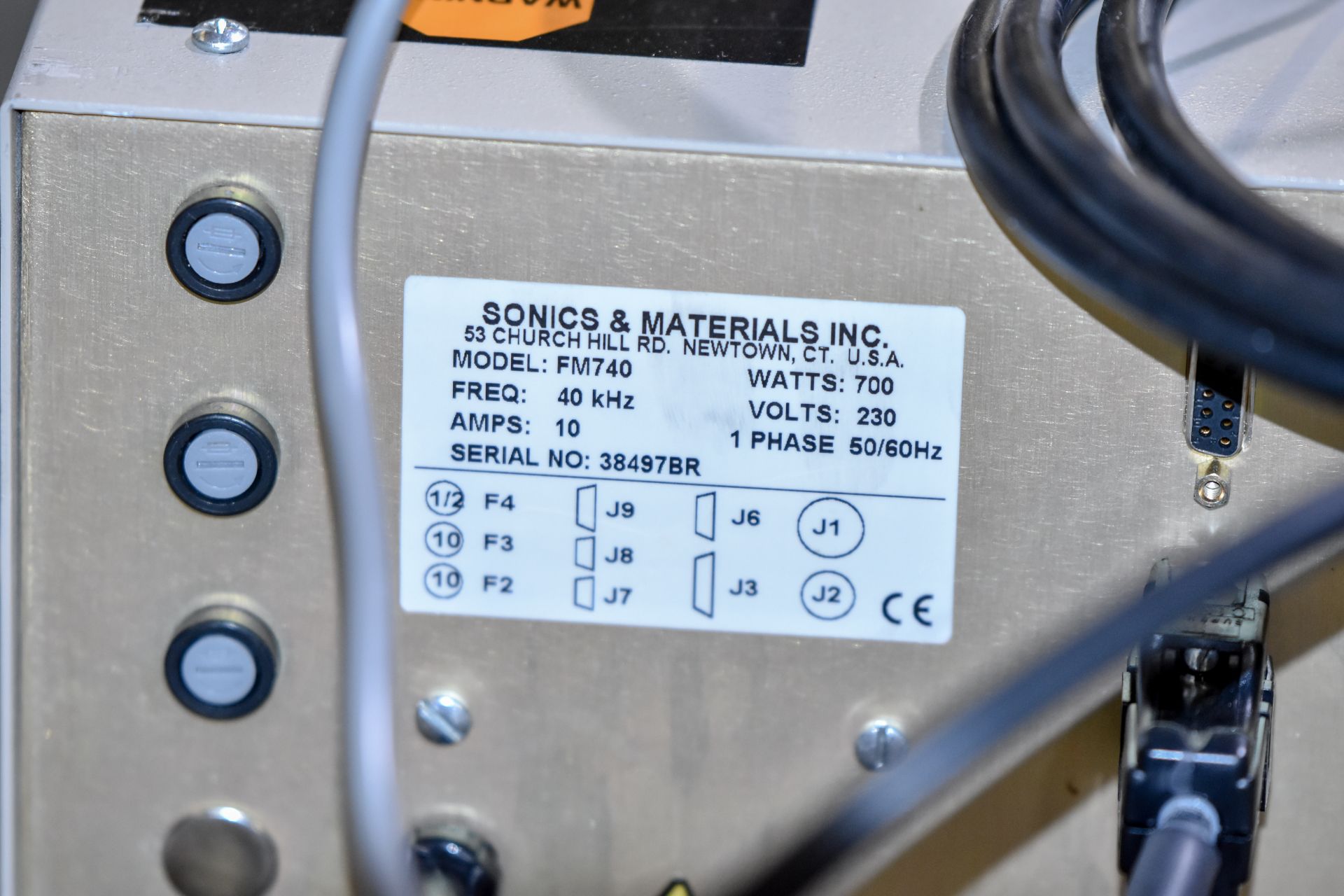 Sonics FM740 Ultrasonic Welder - Image 9 of 10
