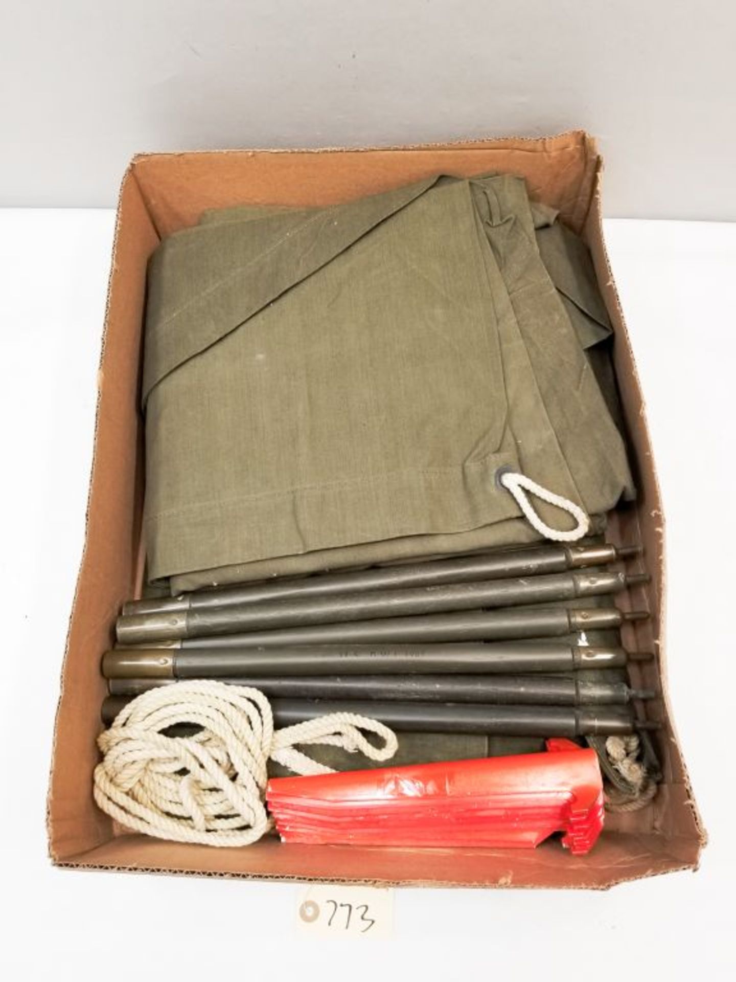 Complete U.S.G.I. 2-Man Shelter Pup-Tent