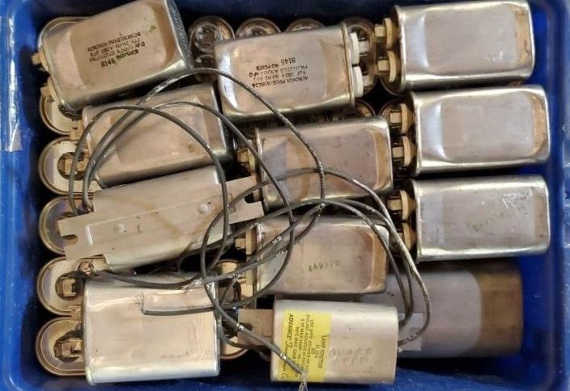 (4)Trays of Capacitors, Replacement Plug Ins, More - Image 2 of 5