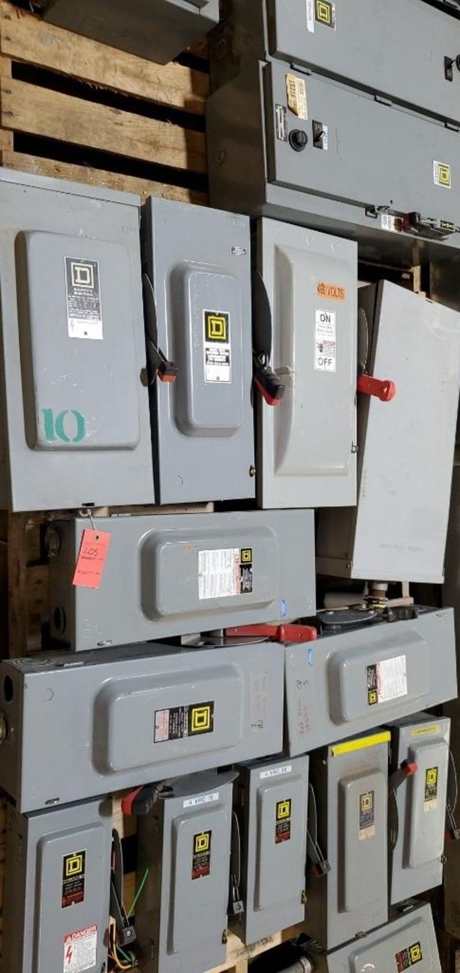 (5) Square D (1) Siemens Safety Switches