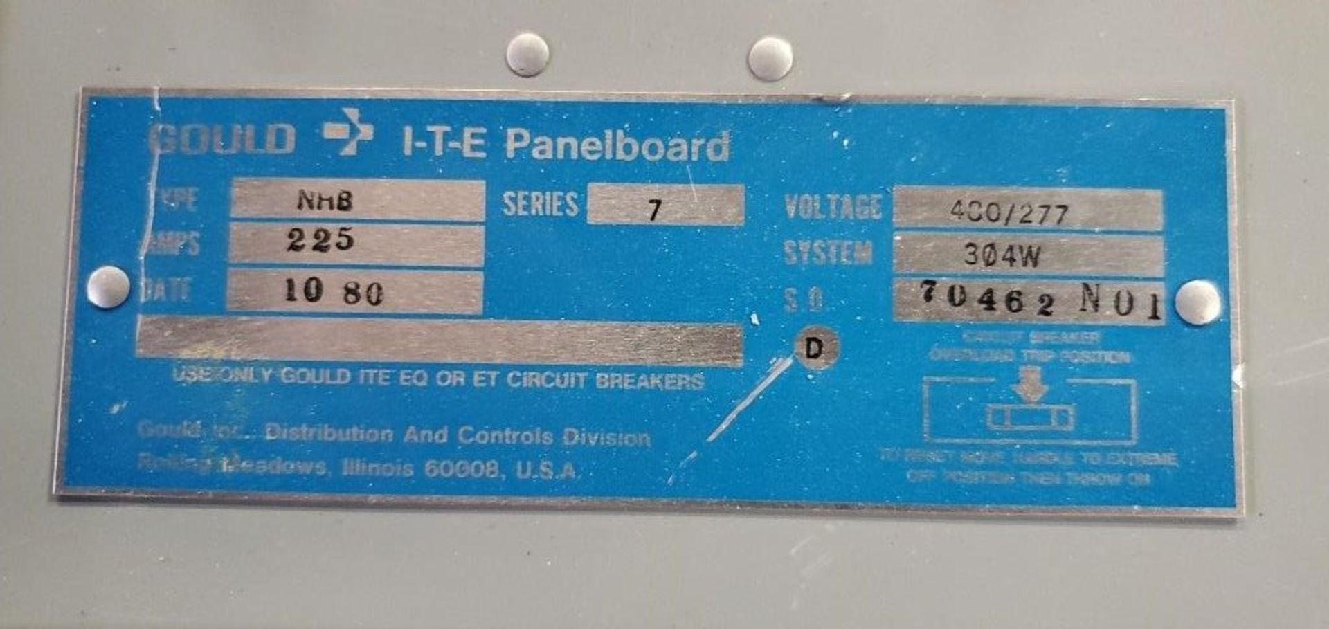 Square D & Gould Lockable Breaker Panels - Image 3 of 6