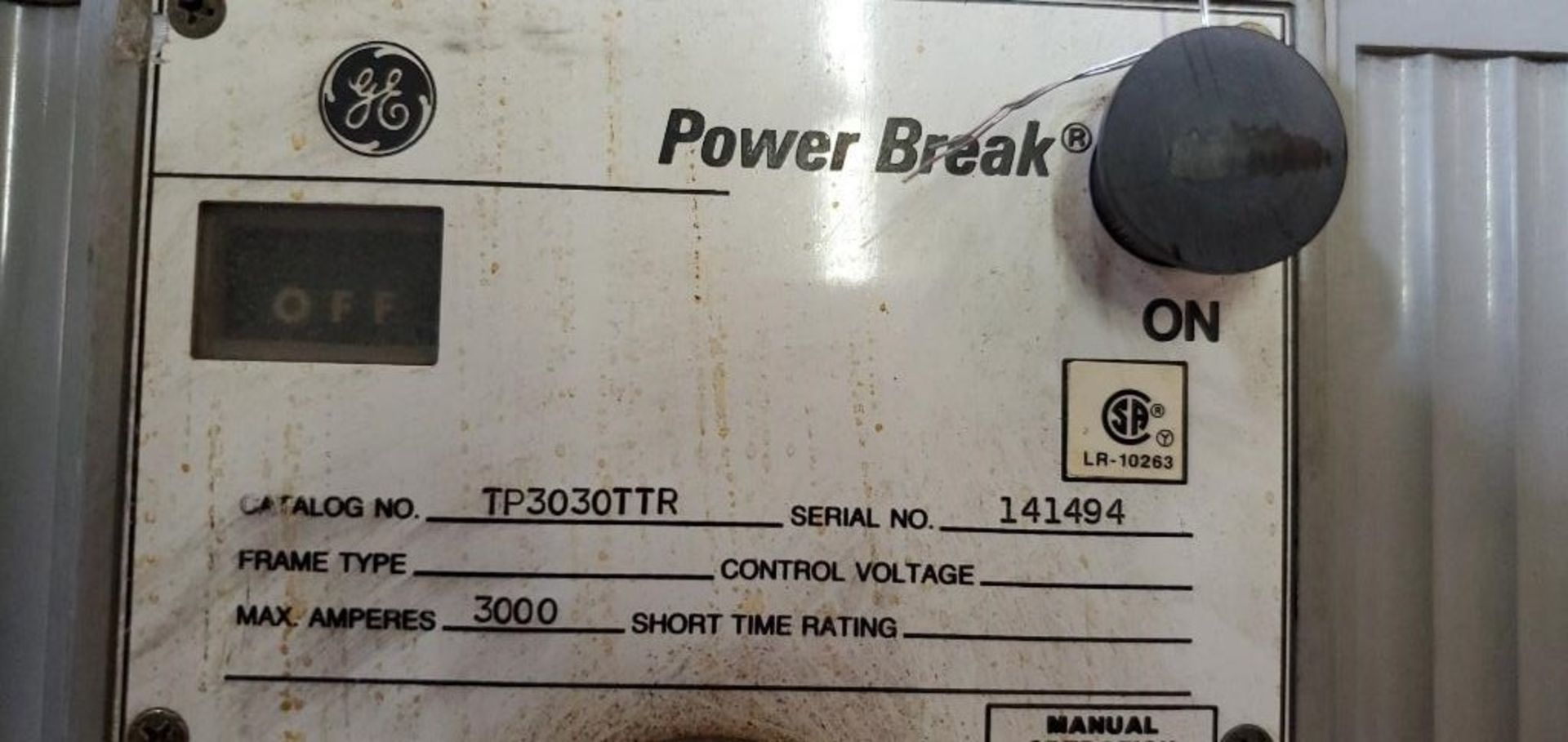 GE Power Break, Westinghouse 2500AMP Breaker, More - Image 2 of 4