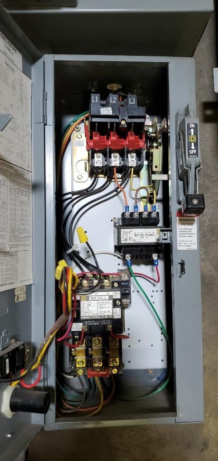 (5) Square D Electrical Control Panels - Image 6 of 6