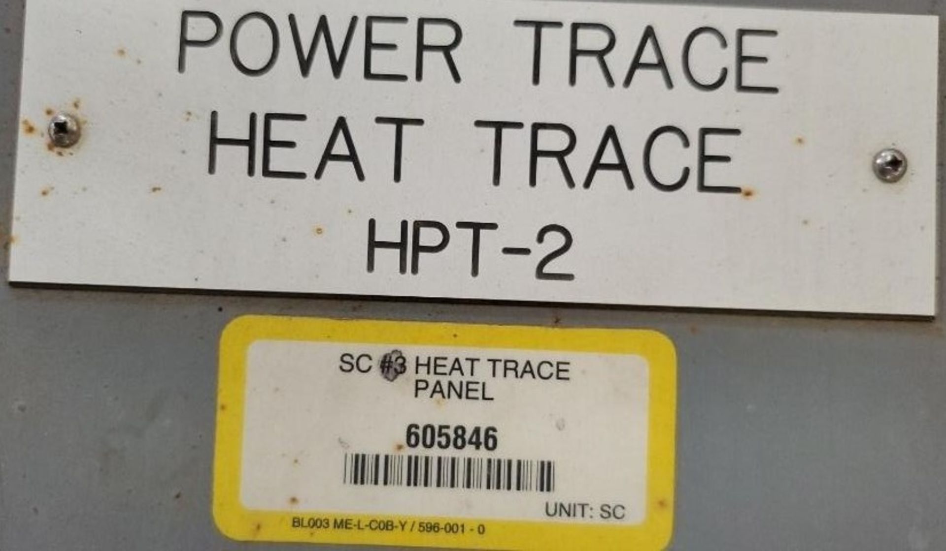 Hoffman Power/Heat Trace Cabinet - Image 2 of 5