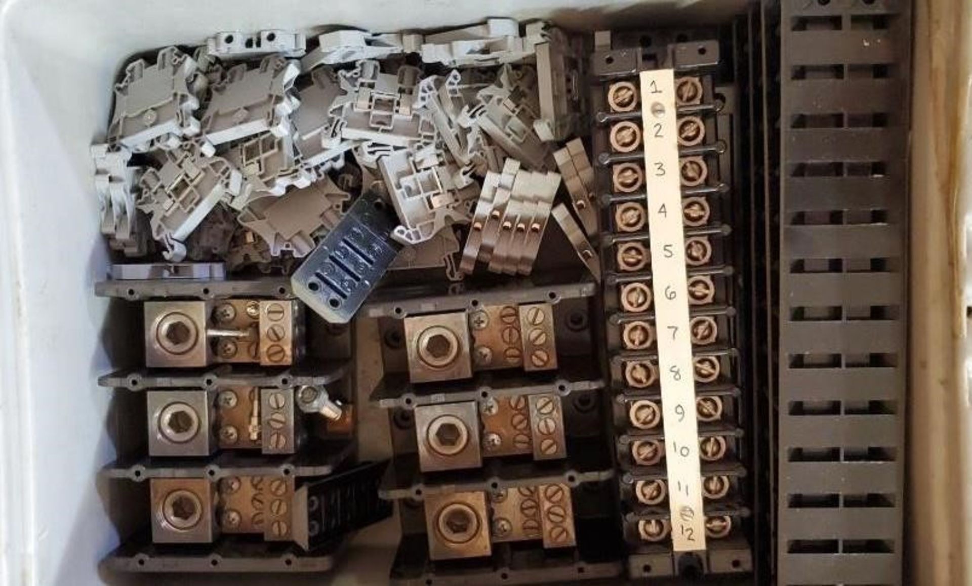 (4)Trays of Wire Terminals, Circuit Breakers, More - Image 5 of 5