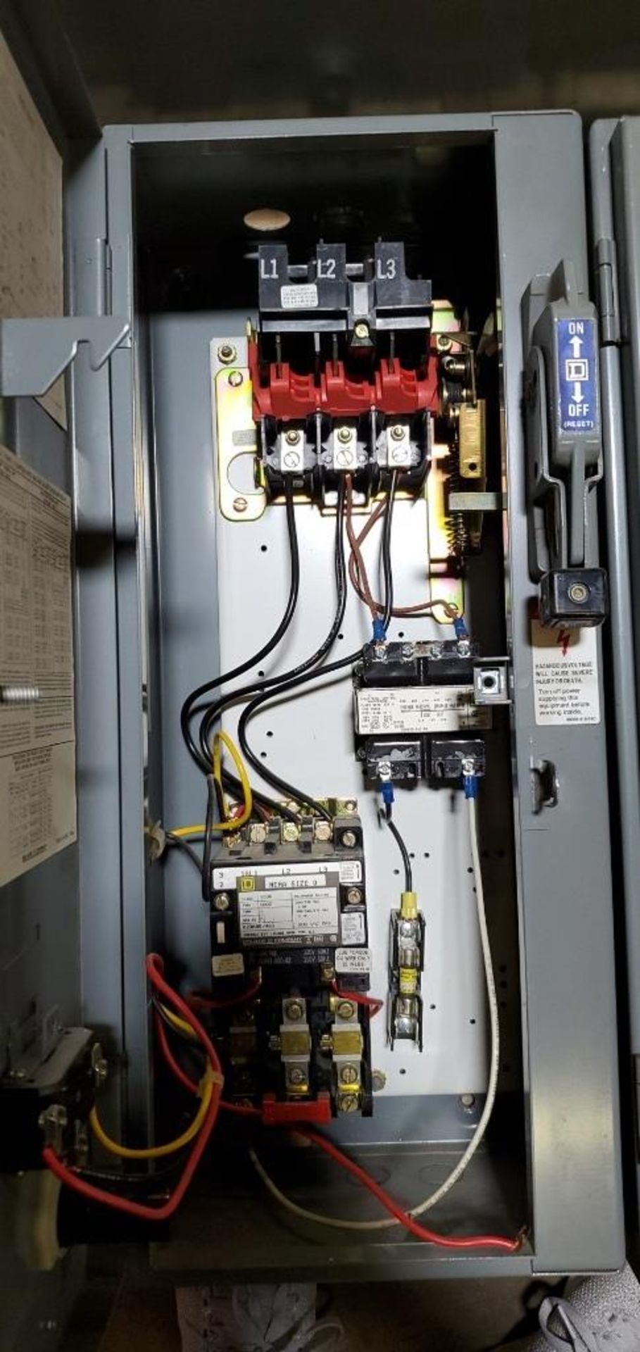 (5) Square D Electrical Control Panels - Image 4 of 6