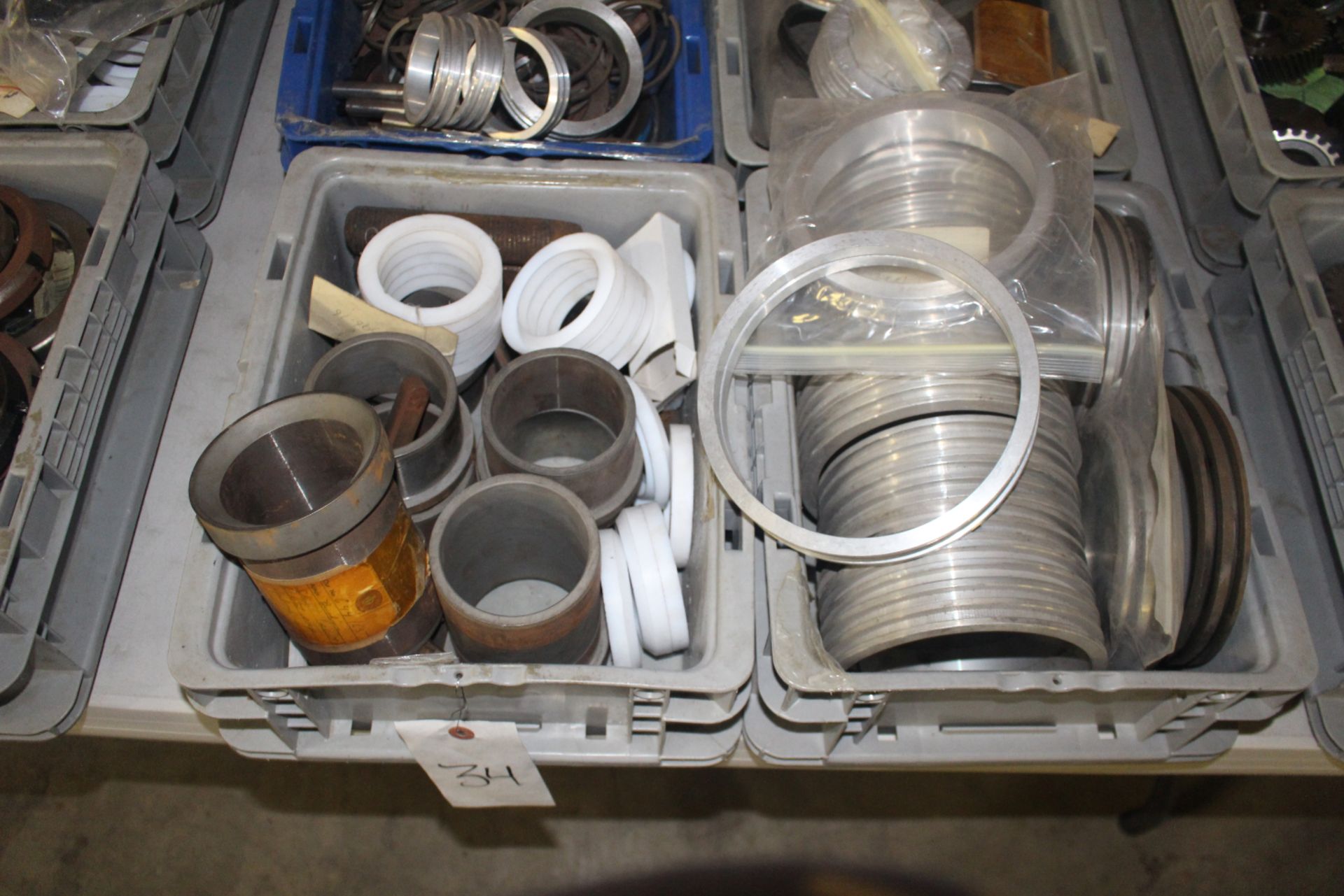 Four Bins of Assorted Cylinder Parts - Image 2 of 3