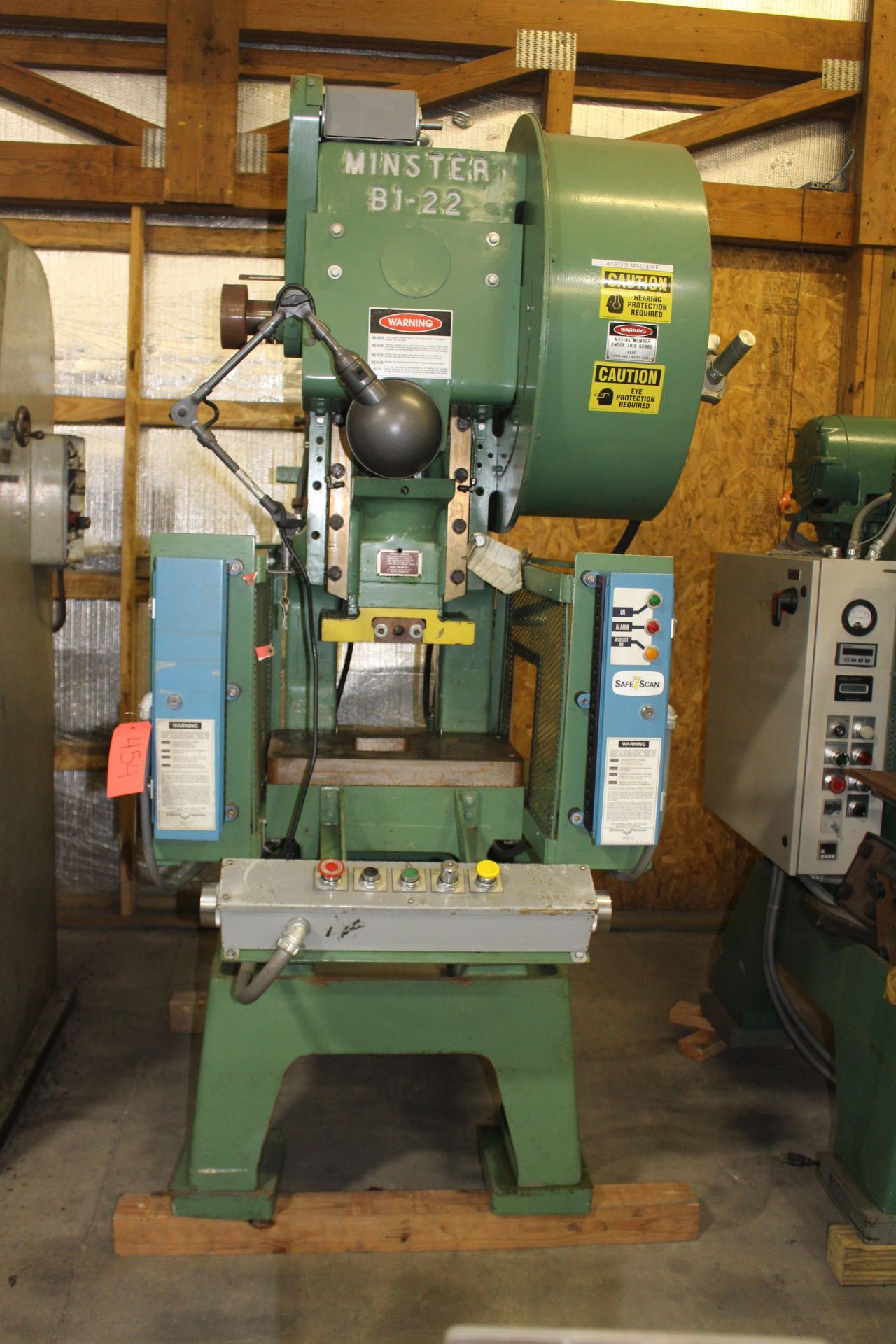 Minster B1-22 OBI Punch Press (Missing Motor and Control Panel)